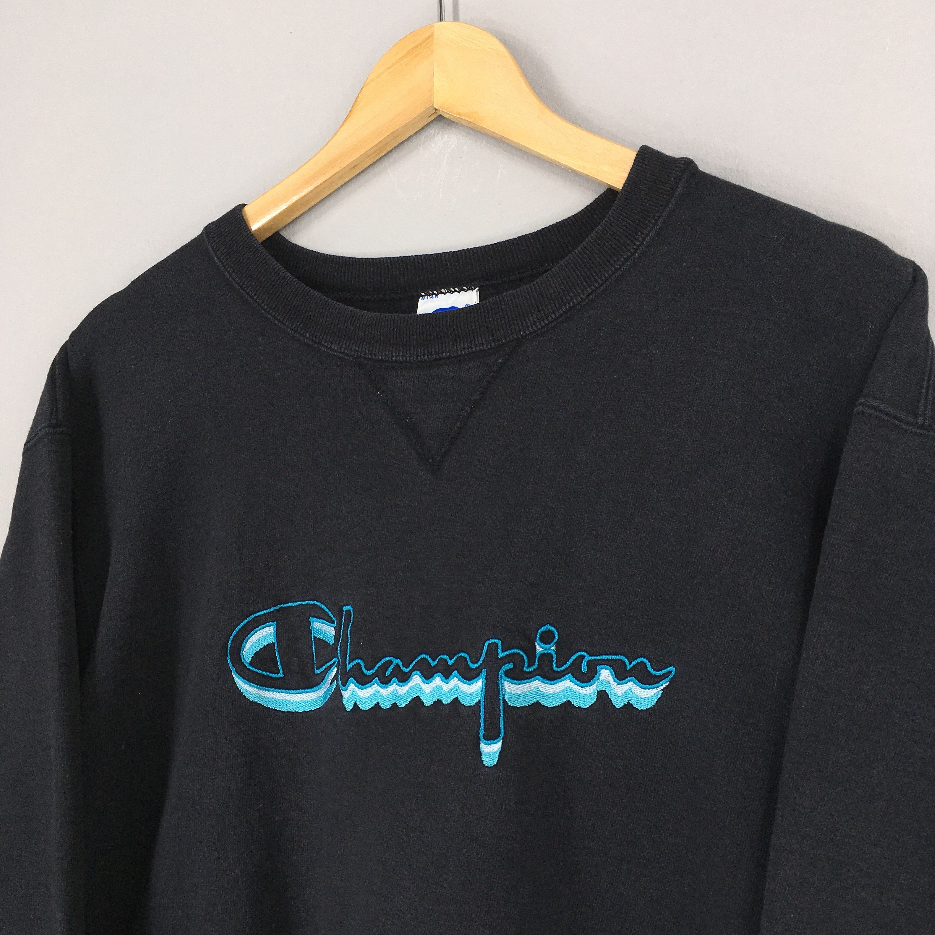 Champion × Vintage Vintage 90s Champion Usa Sweater XLarge Size US XL / EU 56 / 4 - 3 Thumbnail