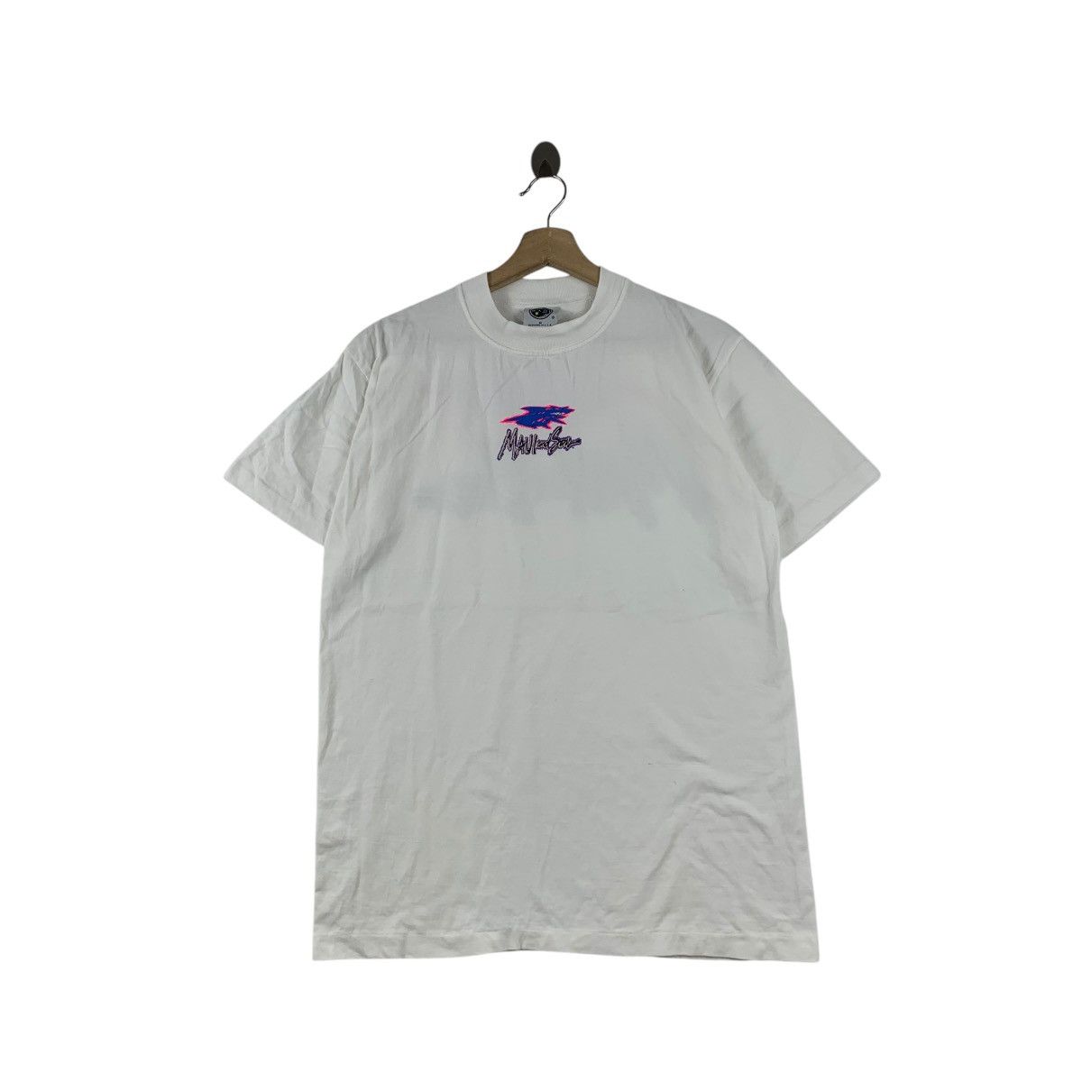 Maui and Sons Vintage 90’ MAUI & SONS SHARK Hawaii Surf Tee Shirt Top Size US M / EU 48-50 / 2 - 1 Thumbnail