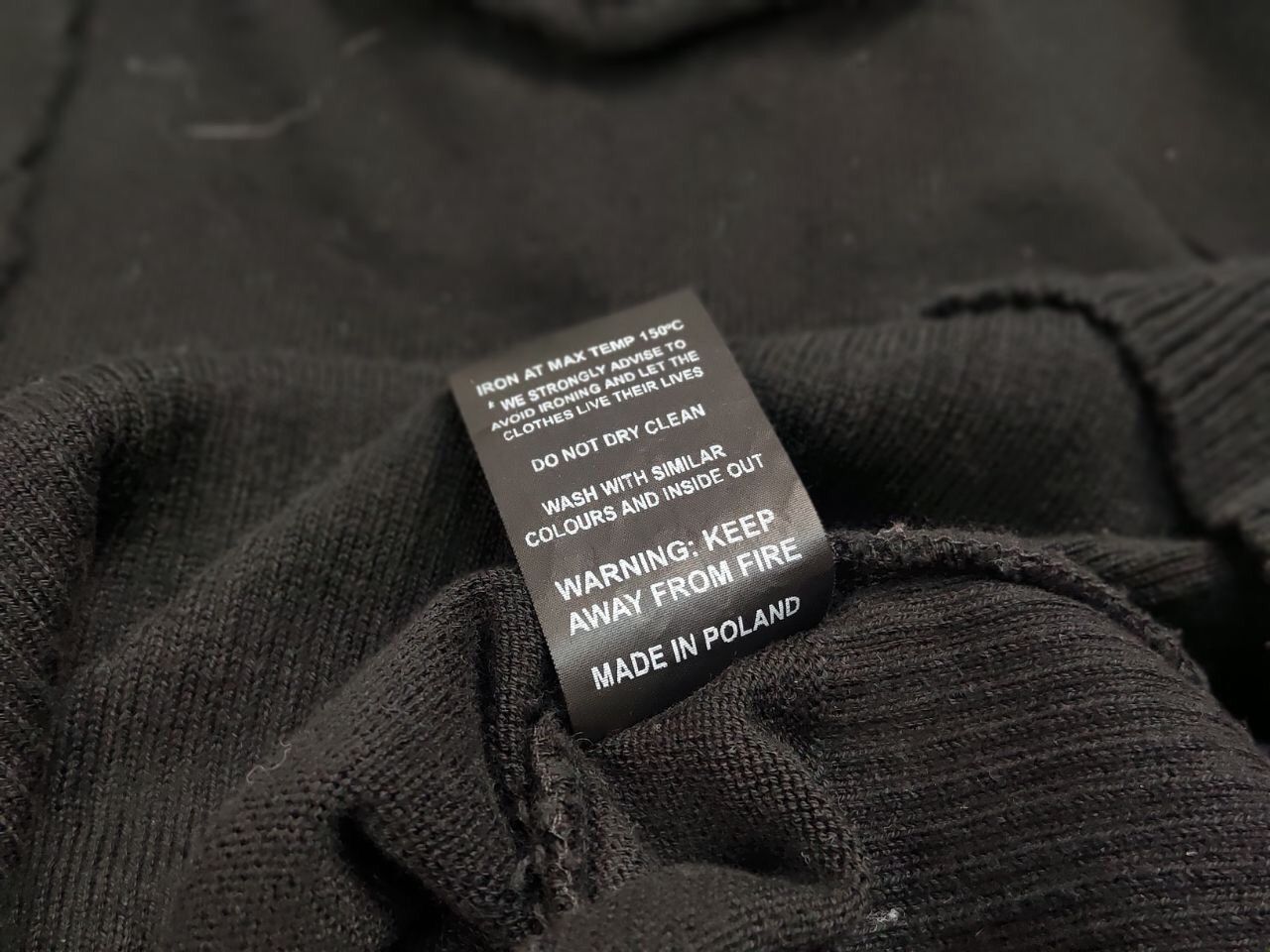 Japanese Brand Studio B3 Design Avant Garde Black Asymmetric Light Sweater Size L / US 10 / IT 46 - 16 Thumbnail