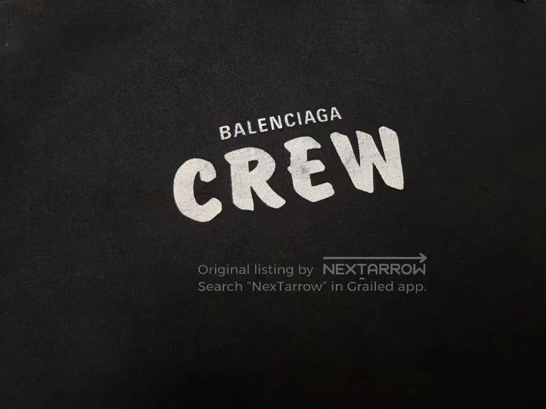 Balenciaga Balenciaga Solid Color Logo Printed Pullover Hoodie Size US M / EU 48-50 / 2 - 6 Thumbnail