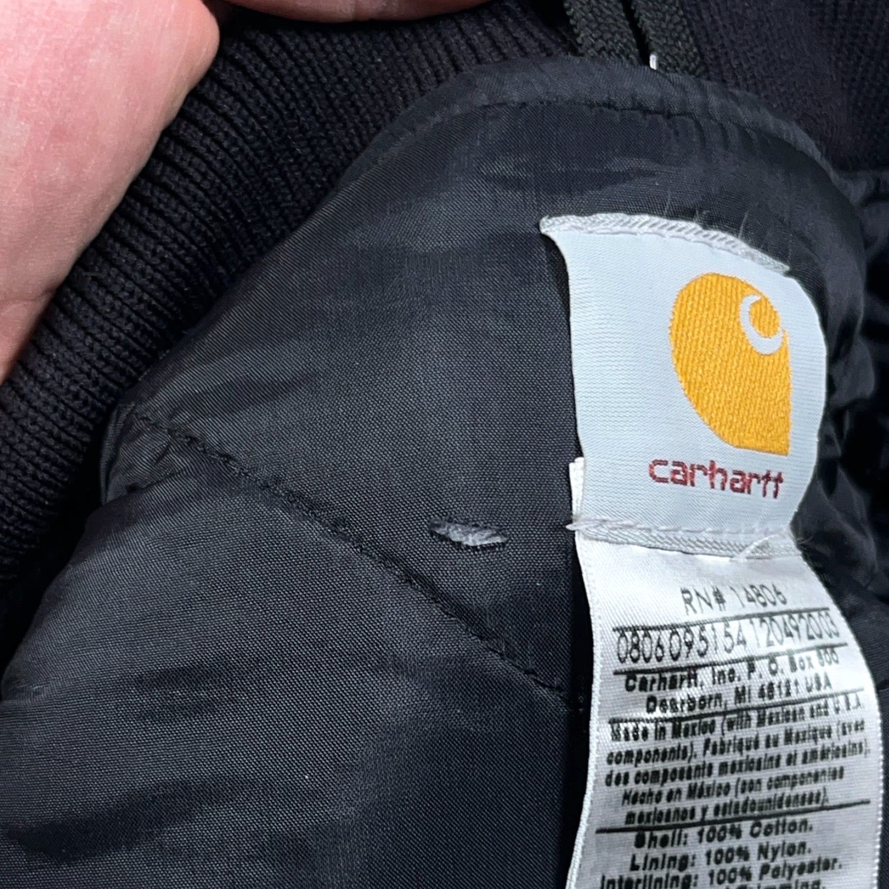 Carhartt VINTAGE Carhartt Vest Men L Brown Duck Canvas Quilt Lined VO2 DKB Full Zip Insulated Pockets Wool Pattern: Solid USA Theme: Hunting Mens Size US L / EU 52-54 / 3 - 5 Thumbnail