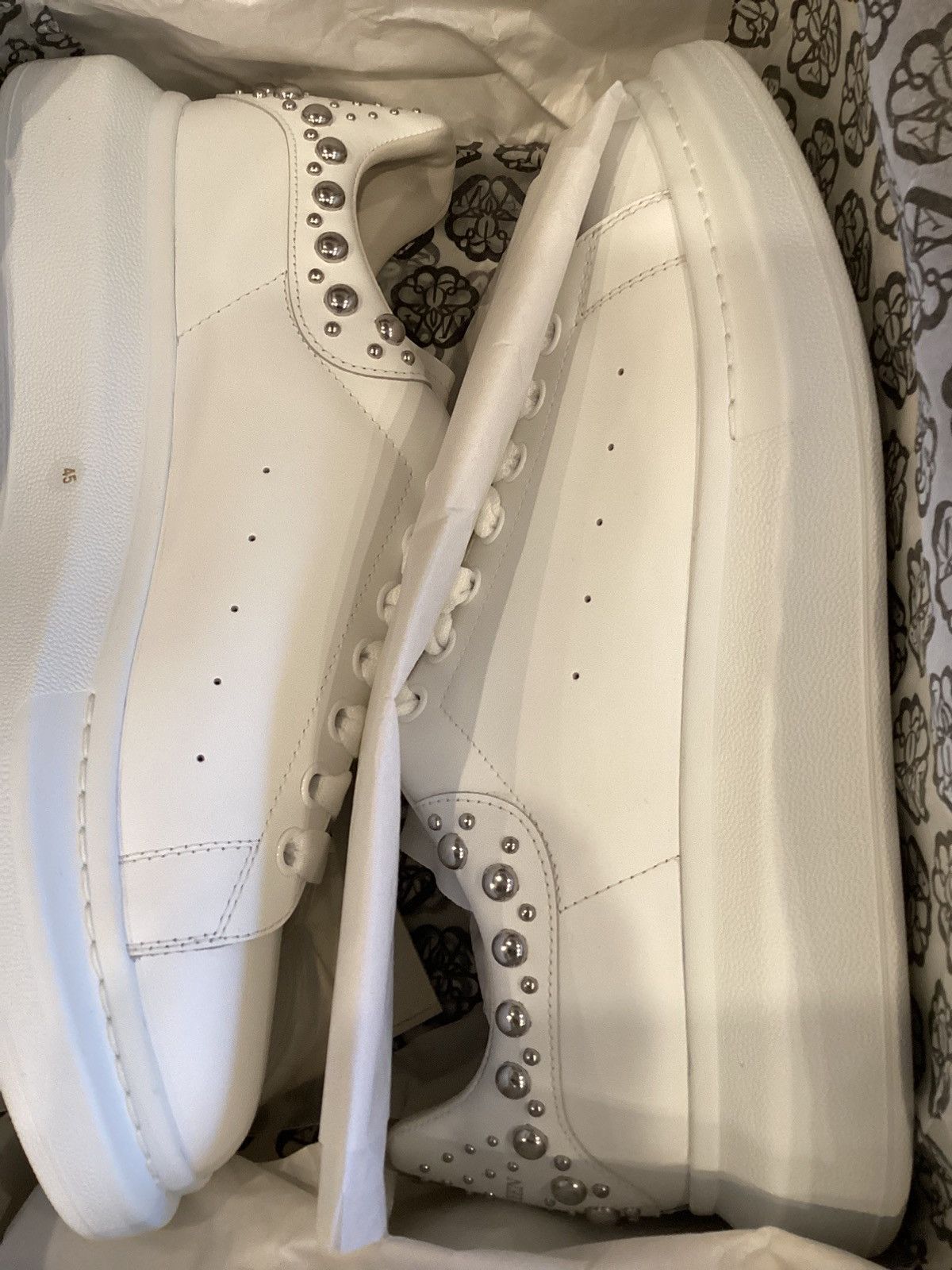 Alexander McQueen Alexander McQueen “Larry” oversized sneakers Size US 12 / EU 45 - 8 Thumbnail
