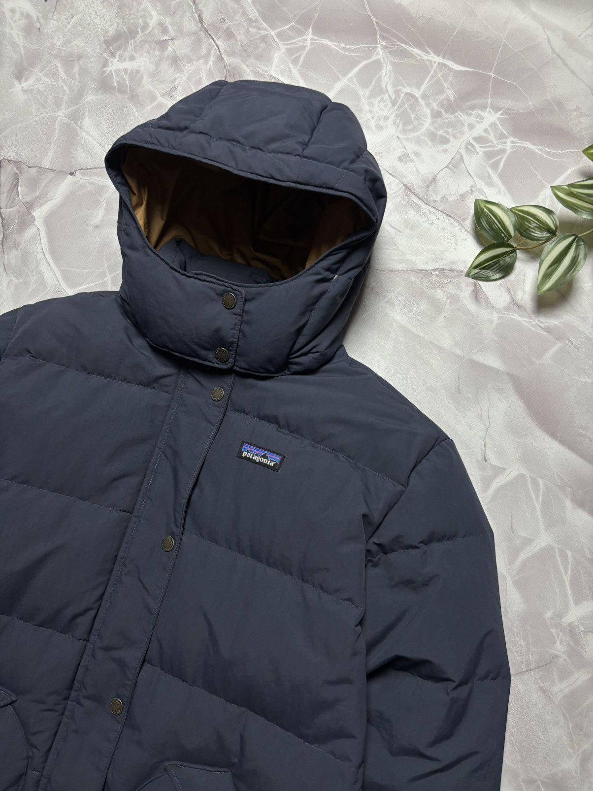 Patagonia Patagonia Women Downdrift Parka Puffer Jacket Smolder Blue S Size S / US 4 / IT 40 - 3 Thumbnail