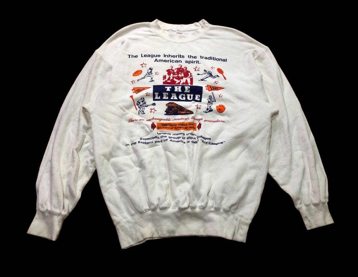 Japanese Brand × Vintage Vintage the League sweatshirt Size US L / EU 52-54 / 3 - 1 Thumbnail