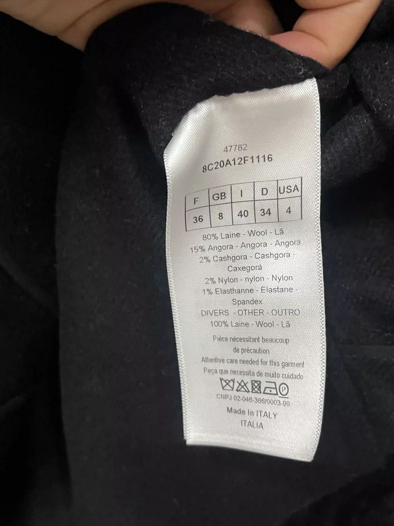 Dior Dior Wool Coat in Brand New Condition-2505 Size S / US 4 / IT 40 - 7 Thumbnail
