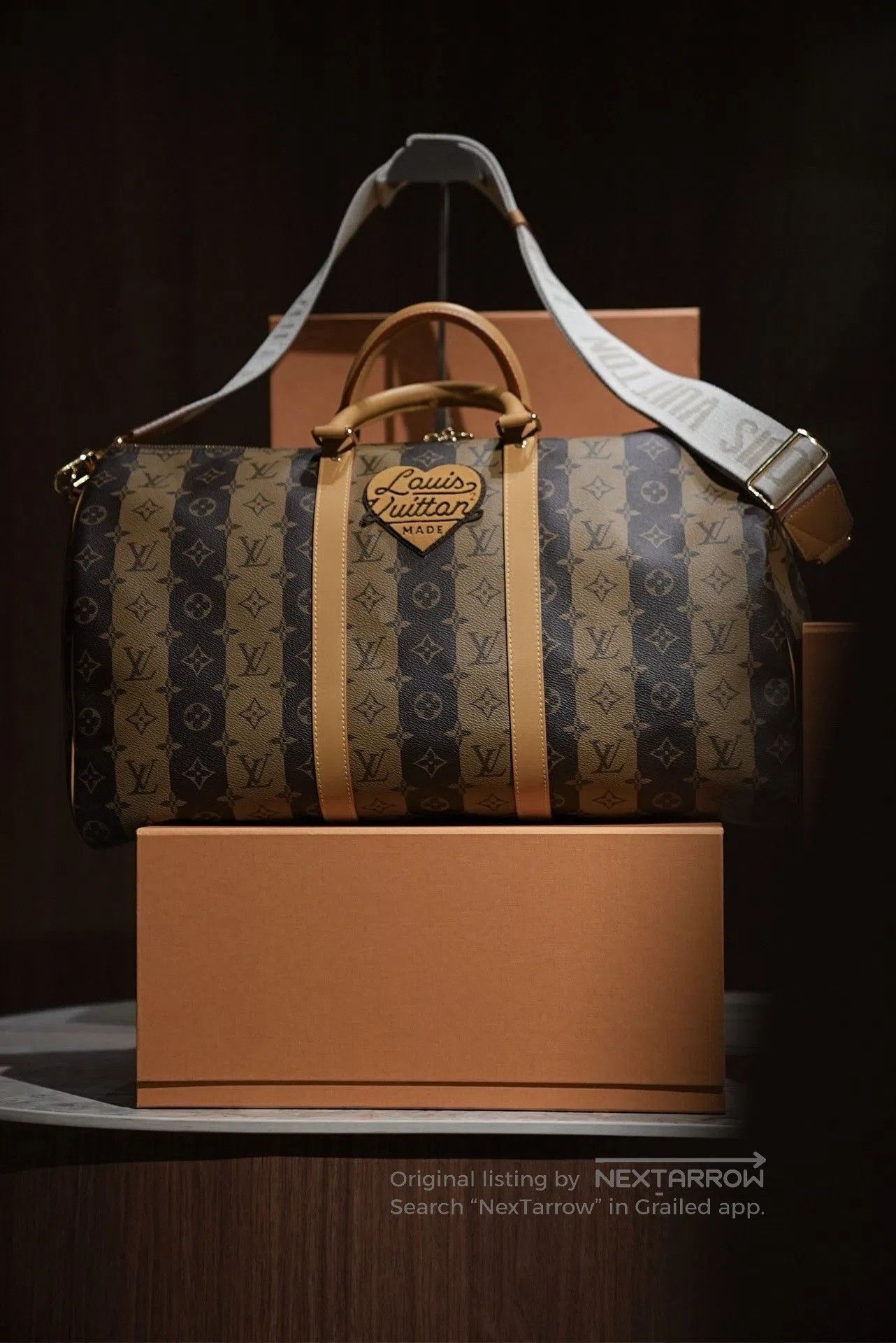 Louis Vuitton Louis Vuitton x Nigo Keepall 50. Size ONE SIZE - 4 Thumbnail