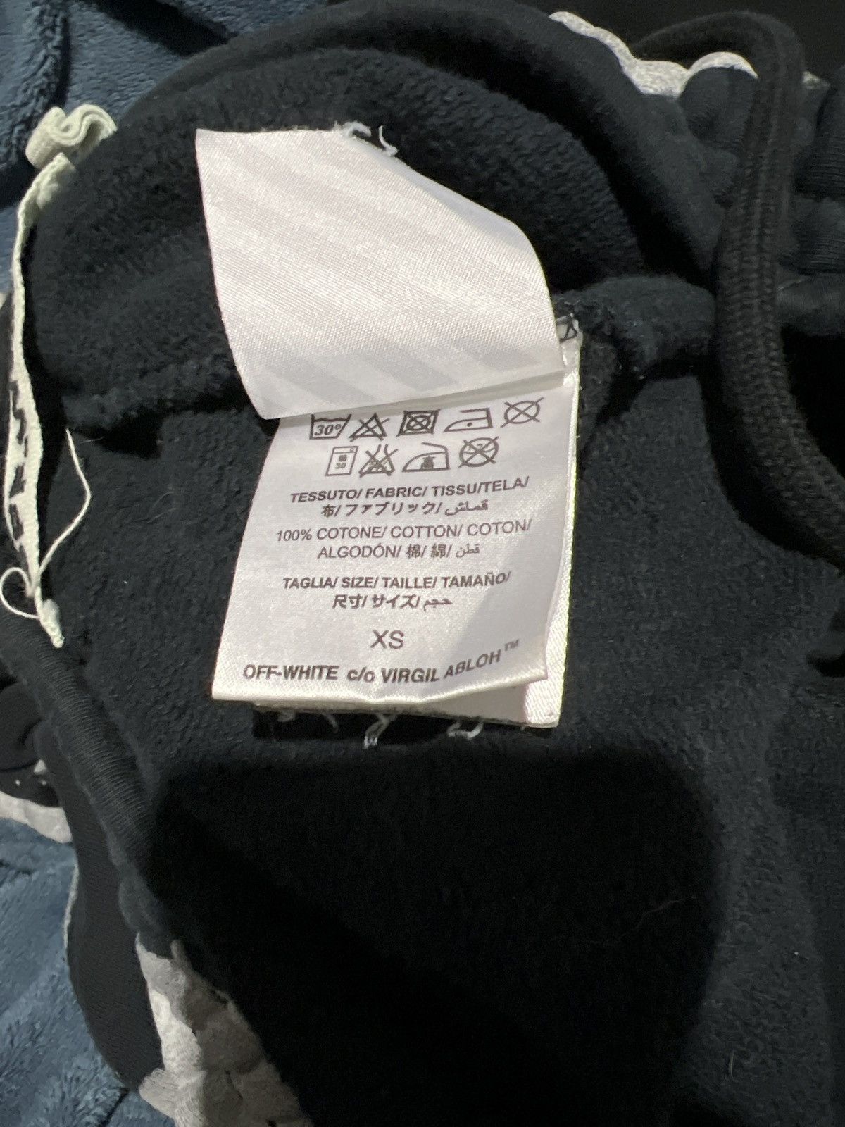 Off-White White splotch sweatpants Size US 31 - 5 Thumbnail