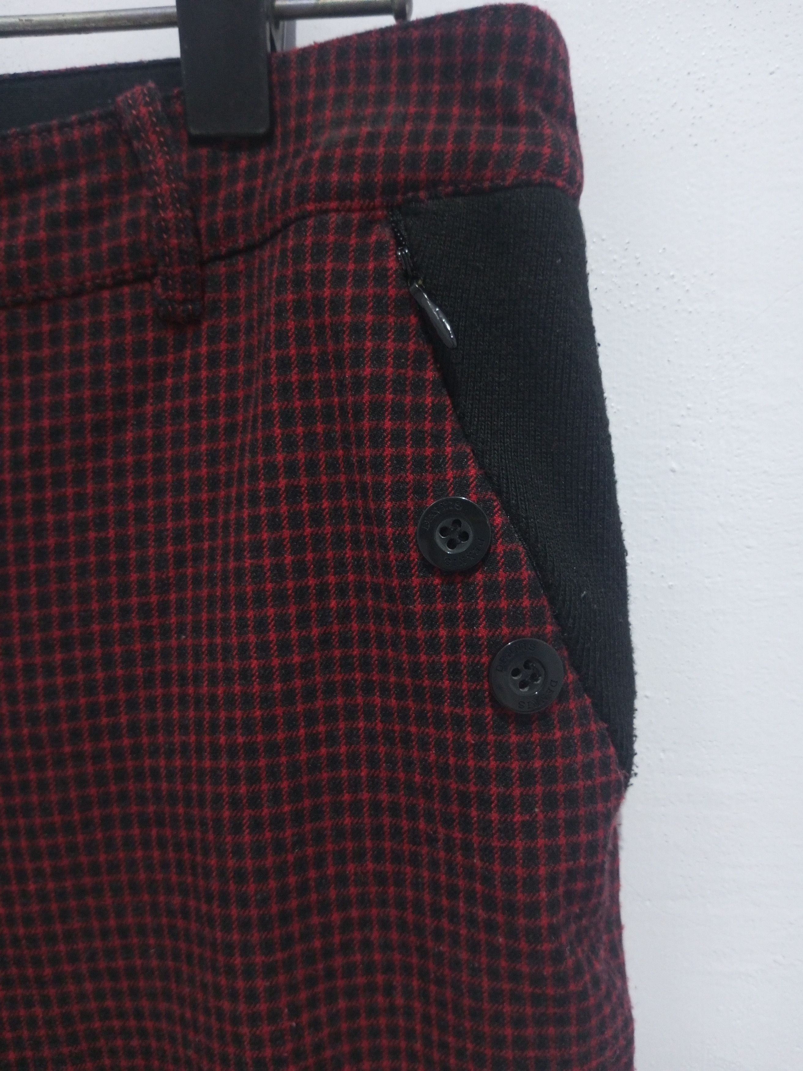 Japanese Brand Vintage sesame street tartan stretch pants Size US 29 - 2 Thumbnail
