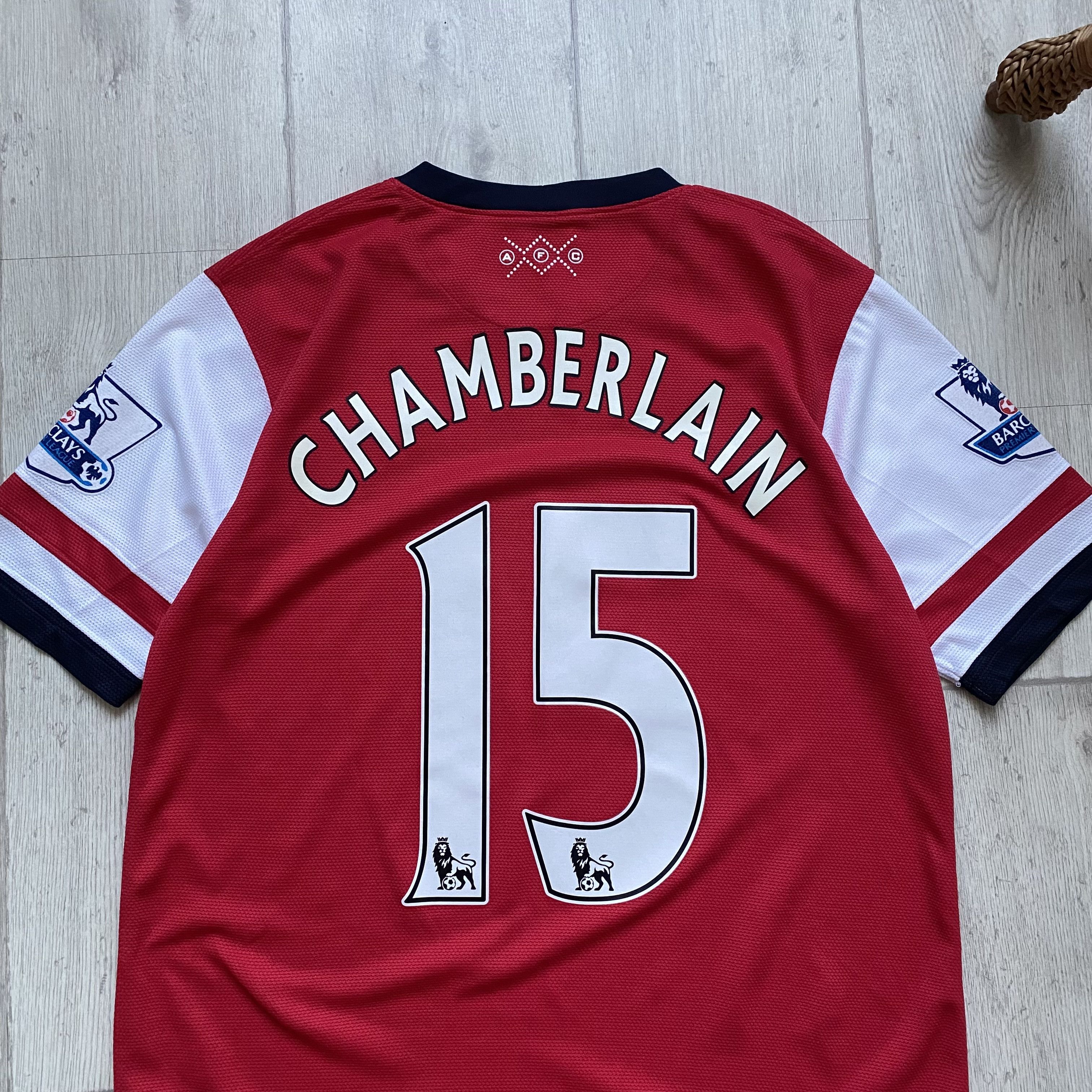 Nike ⚽️ Nike Arsenal Soccer jersey Chamberlain 15 Drill Blockore Size US M / EU 48-50 / 2 - 1 Thumbnail