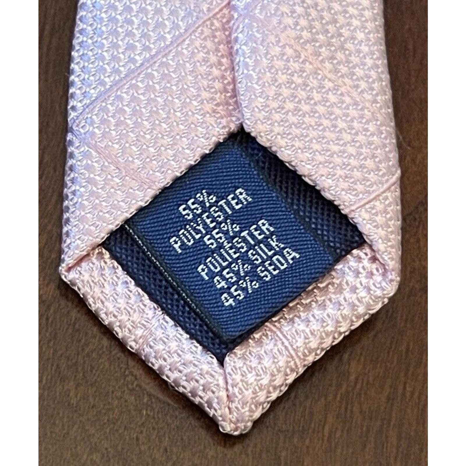 Saddlebred Saddlebred Pink 55% Polyester 45% Silk Made In China Size ONE SIZE - 7 Thumbnail