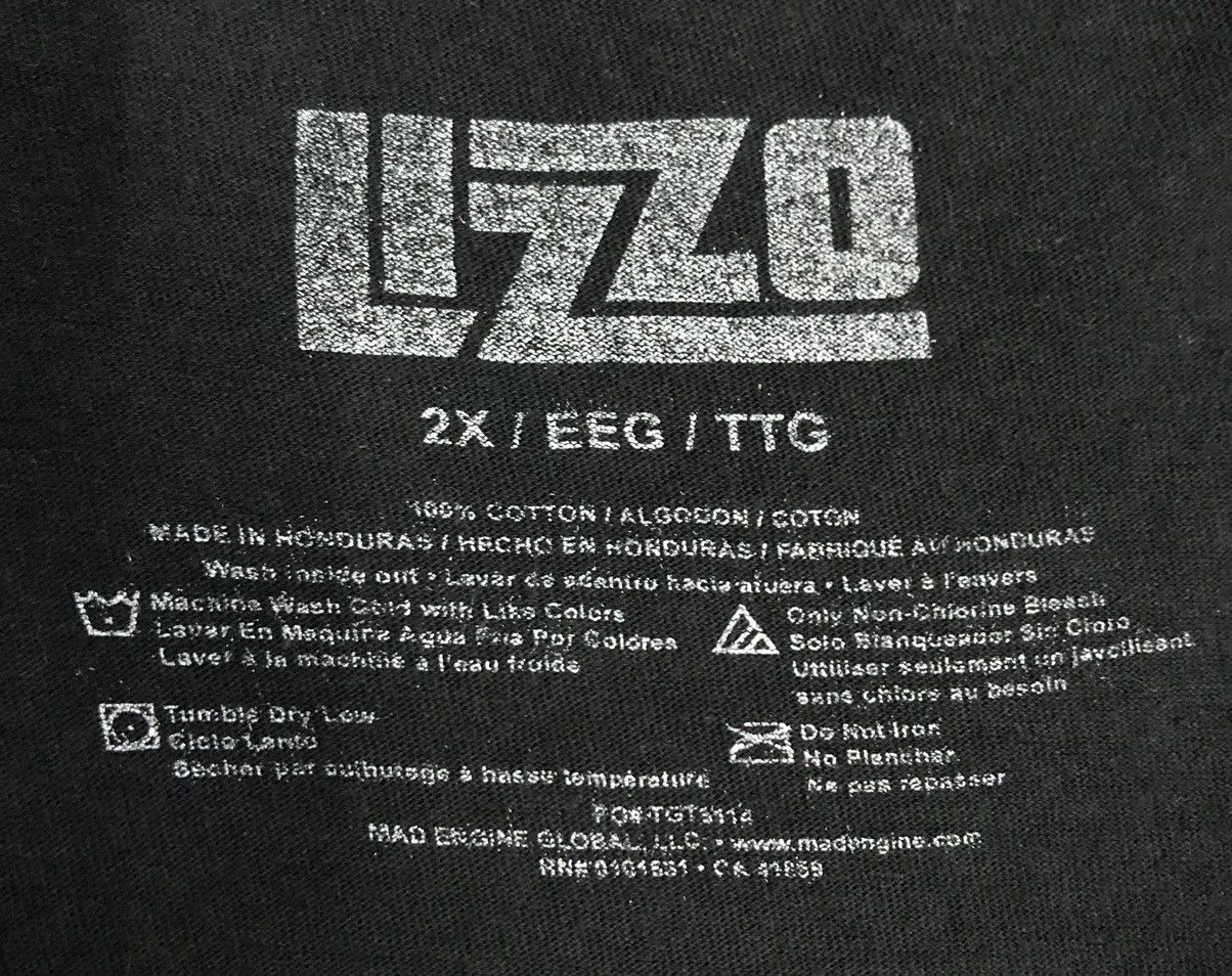 Rap Tees American Singer And Rapper LIZZO T-Shirt Size US XXL / EU 58 / 5 - 7 Thumbnail