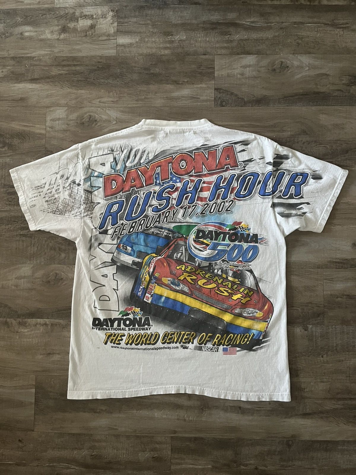 Gildan × Vintage Y2K 2002 AOP NASCAR Tee Size US XL / EU 56 / 4 - 3 Thumbnail