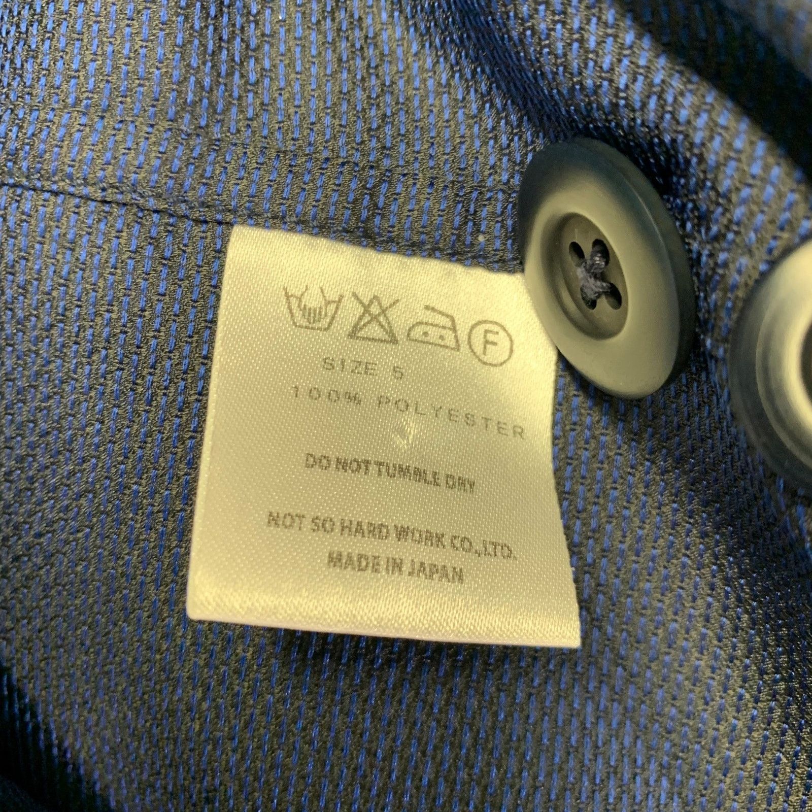 Ts(S) TS (S) Size L Navy Textured Cotton Drawstring Hacking Jacket Size US L / EU 52-54 / 3 - 6 Thumbnail