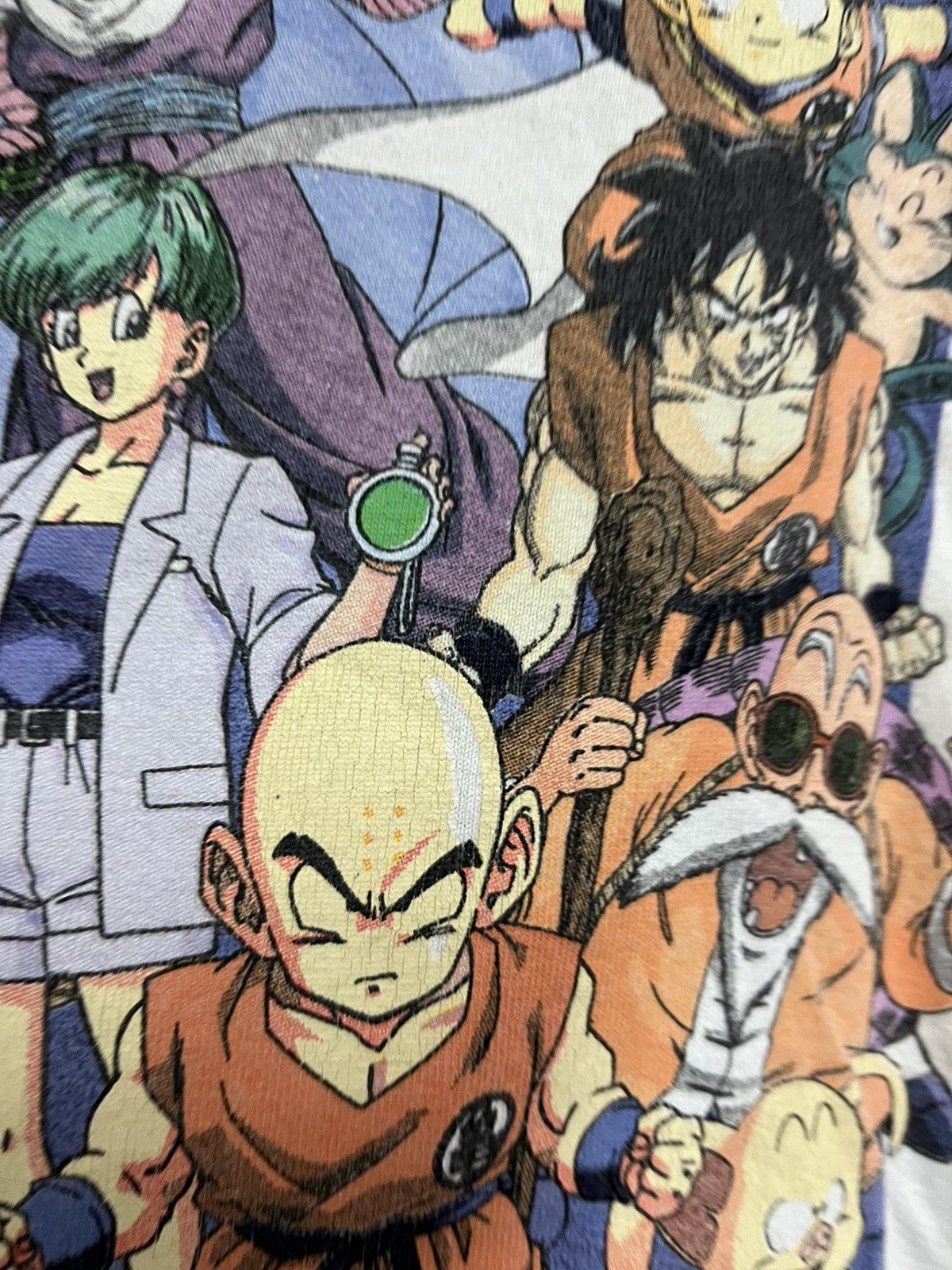 Japanese Brand 💥Dragonball Z Goku Bulma T Shirts Size US L / EU 52-54 / 3 - 6 Thumbnail