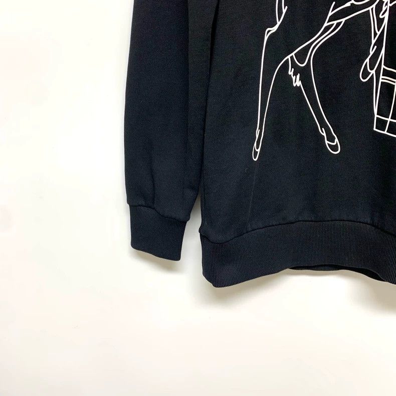 Givenchy Givenchy Fawn Round Neck Sweatshirt, Xs Size, Size US XS / EU 42 / 0 - 8 Thumbnail