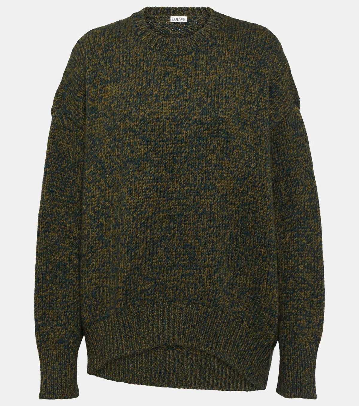 Loewe o1y1025 Sweater in Military Green Size M / US 6-8 / IT 42-44 - 1 Thumbnail