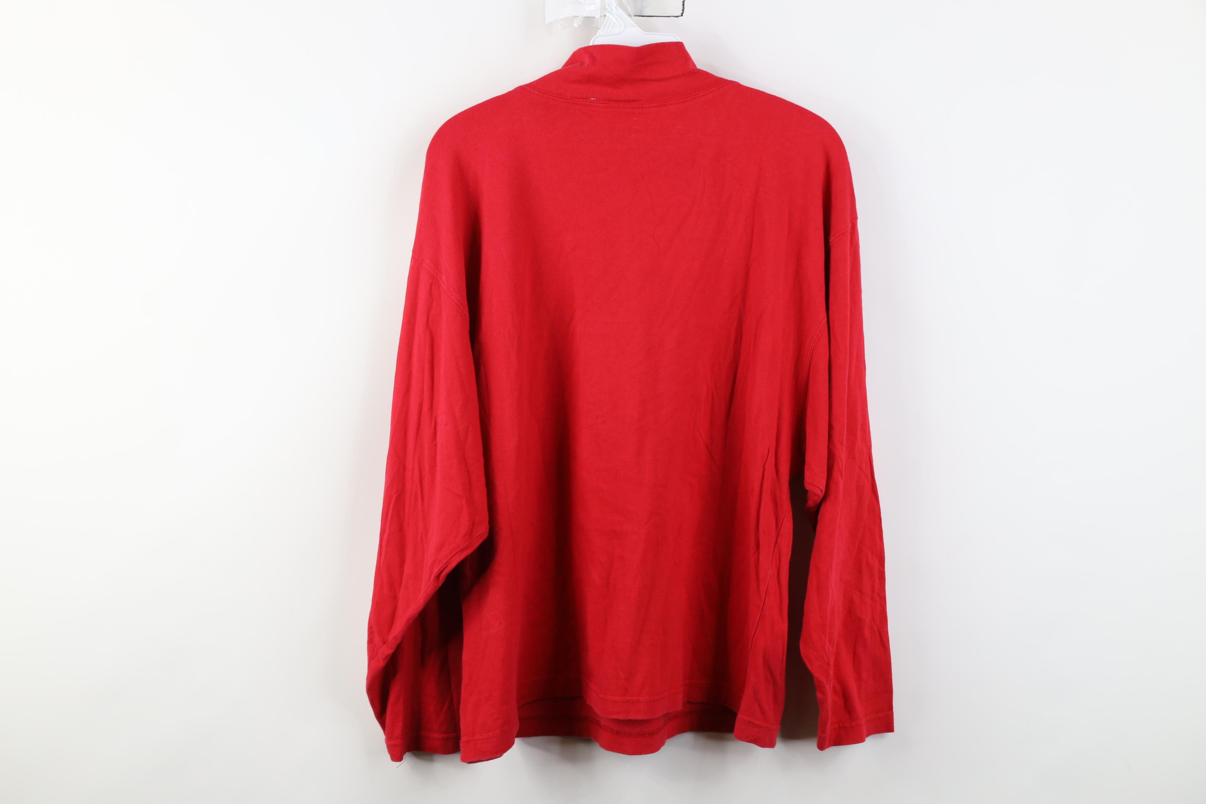 Vintage Vintage 90s Rockabilly Cowgirl Henley T-Shirt Red Cotton Size M / US 6-8 / IT 42-44 - 13 Thumbnail