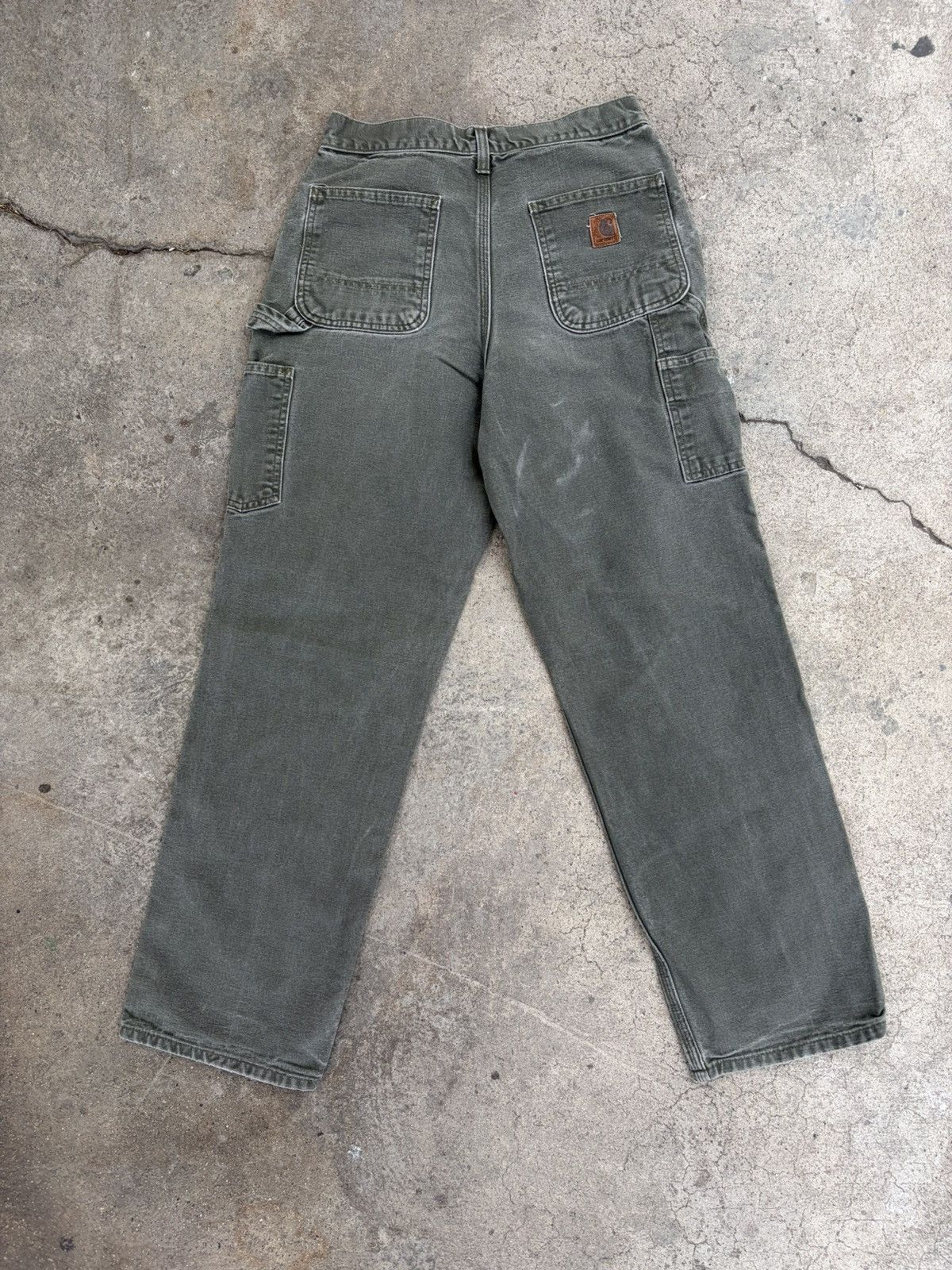 Carhartt Vintage Faded Carhartt Carpenter Pants Size US 29 - 2 Thumbnail