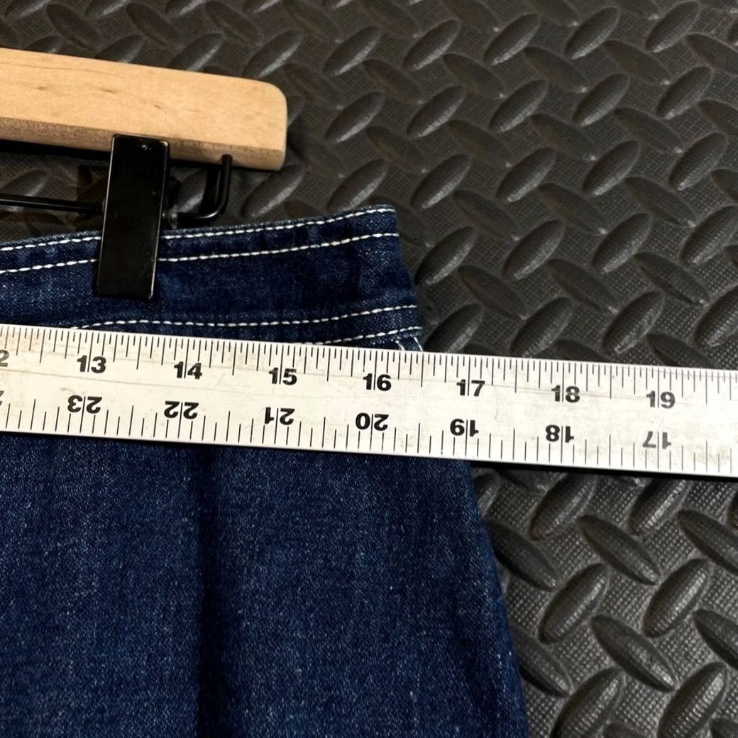Vintage VTG Gitano Blue Straight Leg Denim Jeans Men 34 Blue Pocket Design Straight Jeans 27in Inseam Mens Regular Size 34 Size US 34 / EU 50 - 5 Thumbnail