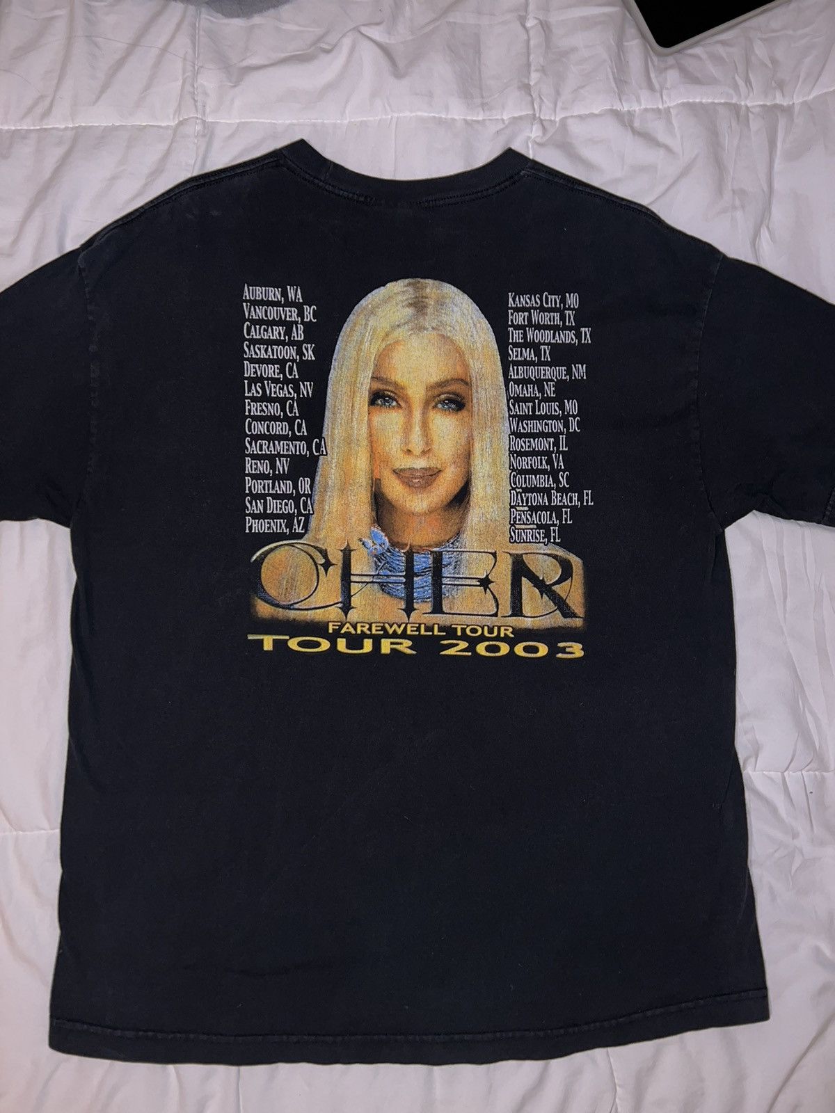 Vintage × WWE Vintage CHER Farewell tour Shirt Size US XL / EU 56 / 4 - 3 Thumbnail