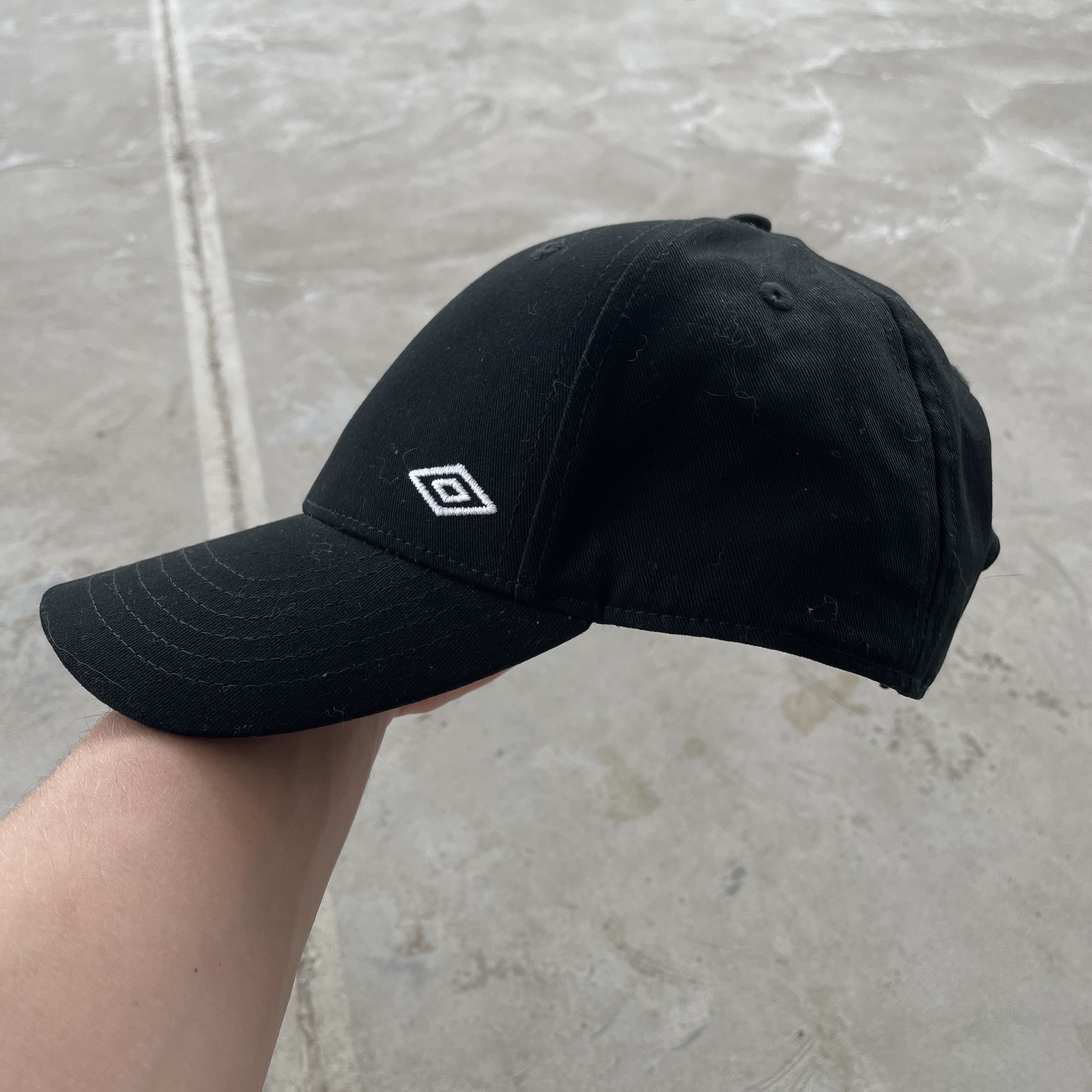Umbro Vintage Umbro Logo Black Cap One Size Size ONE SIZE - 3 Thumbnail