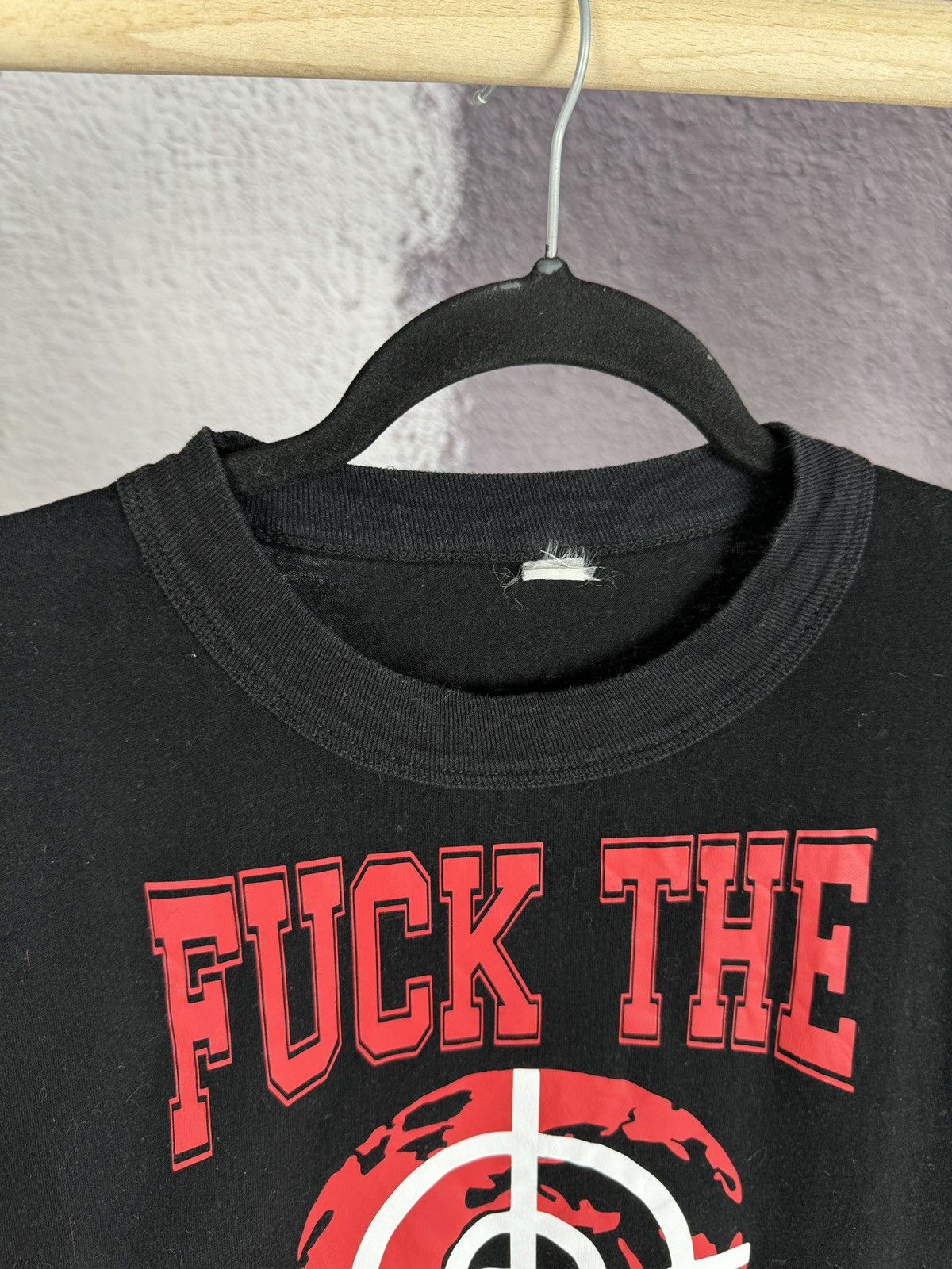 Band Tees × Vintage Vintage Fuck the World vintage big logo band tee shirt Size US M / EU 48-50 / 2 - 4 Thumbnail