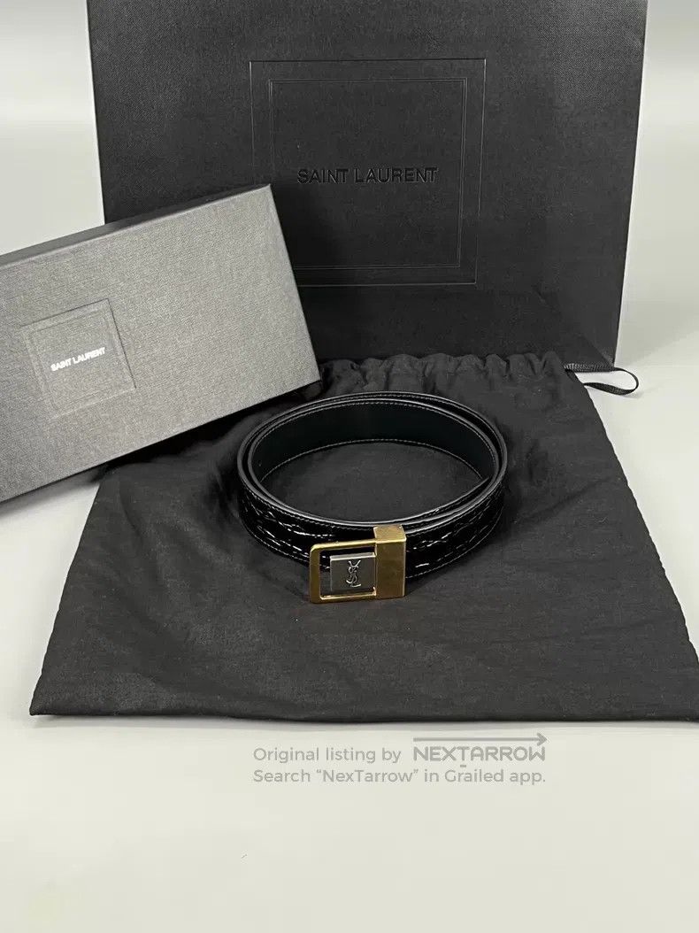 Saint Laurent Paris Saint Laurent Paris Belt i Size ONE SIZE - 1 Thumbnail