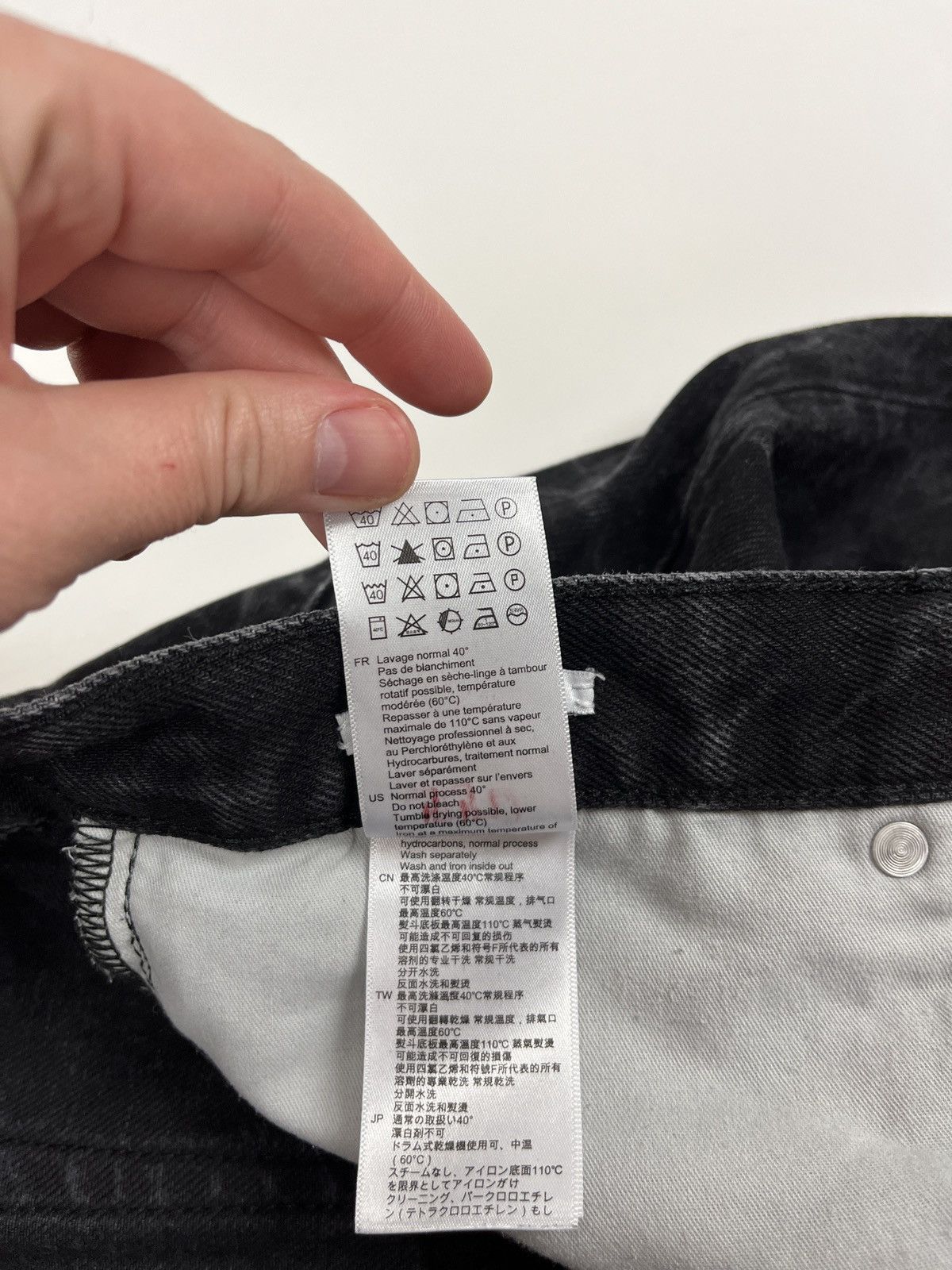 Sandro Sandro Paris Stonewash Denim Size US 34 / EU 50 - 15 Thumbnail