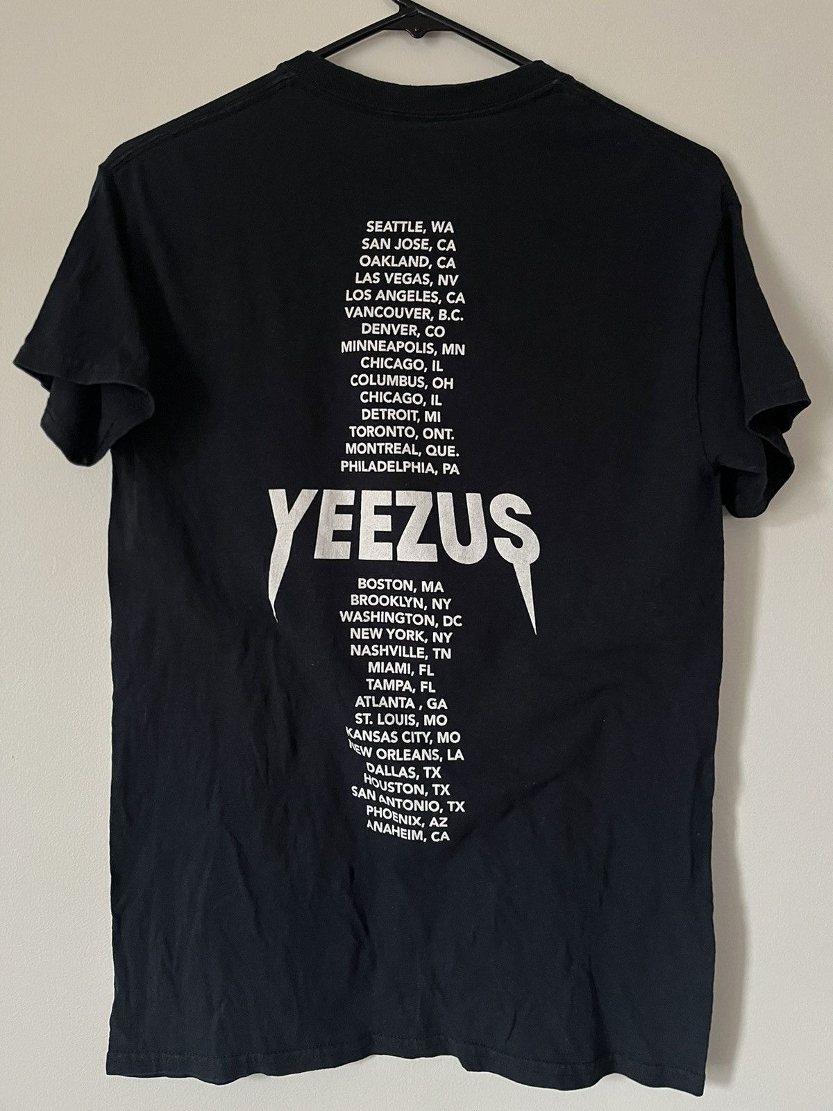 Band Tees 2013 YEEZUS TOUR SKI MASK TEE Size US S / EU 44-46 / 1 - 5 Thumbnail