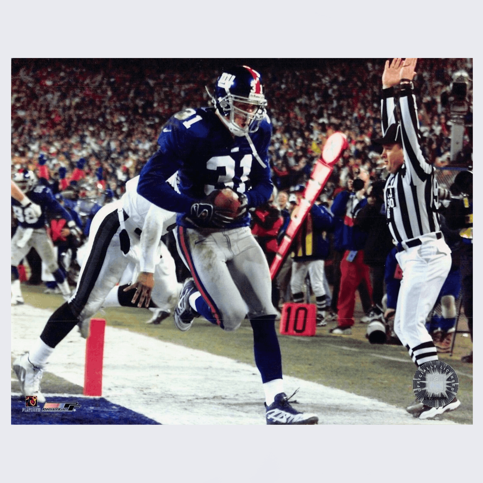 NFL New York Giants 90s Jason Sehorn Logo 7 Football Jersey Size US XXL / EU 58 / 5 - 3 Thumbnail
