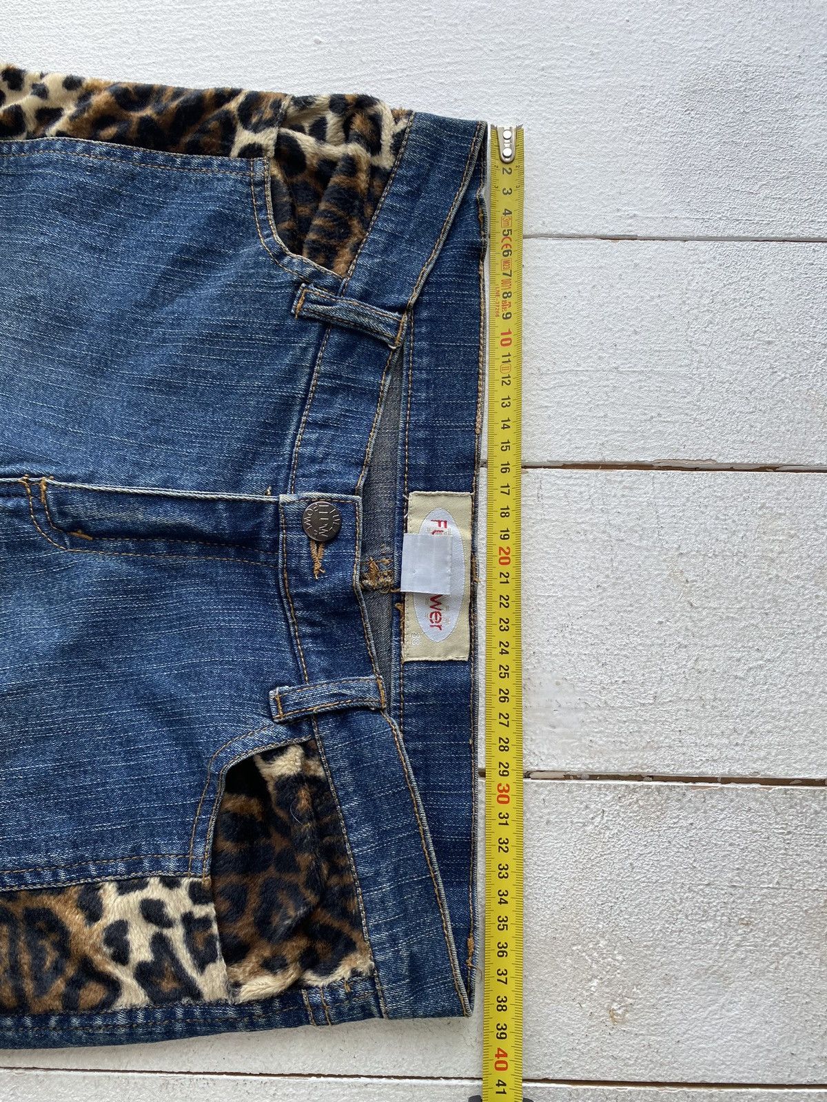 Japanese Brand × Vintage 🔥Gothic Punk Opium Emo Flared Bootcut Jeans 30 BELL RARE Size 30" / US 8 / IT 44 - 6 Thumbnail