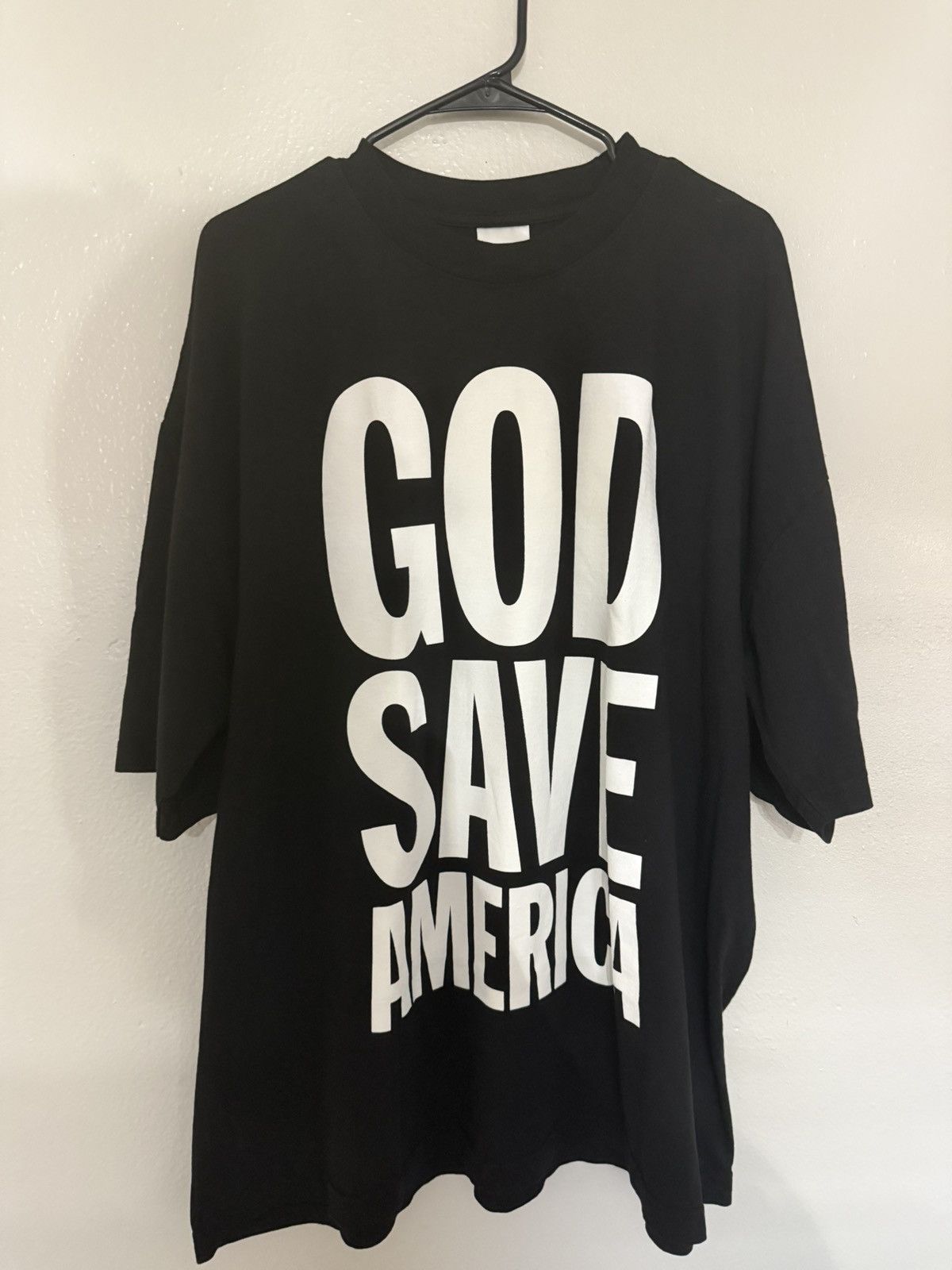 Kanye West KANYE 2020 GOD SAVE AMERICA BLACK SHIRT XXL Size US XXL / EU 58 / 5 - 2 Thumbnail