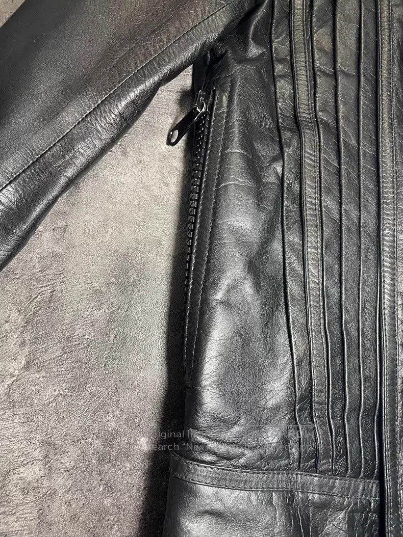 Dior Dior Bellows Pleats Leather Cracked Leather Jacket Size US S / EU 44-46 / 1 - 4 Thumbnail