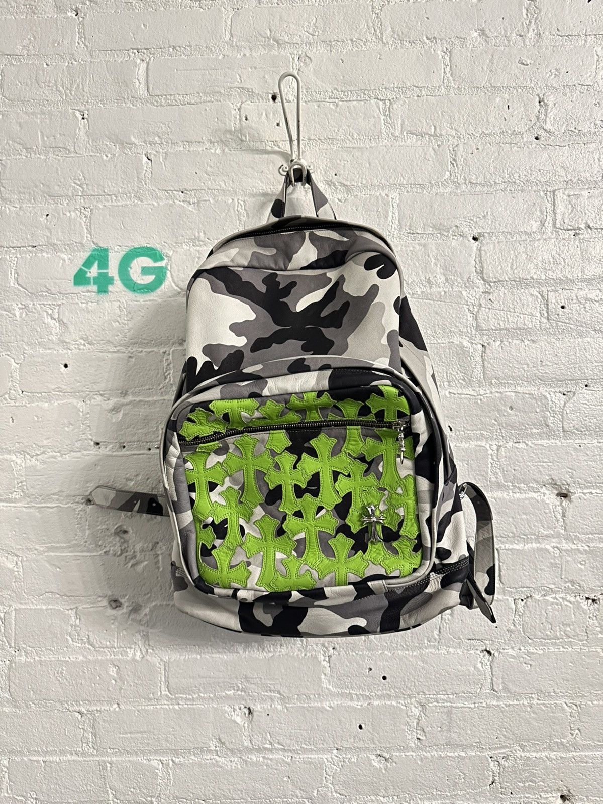 Chrome Hearts CHROME HEARTS SNOW CAMO GREEN PATCH BAG Size ONE SIZE - 1 Thumbnail