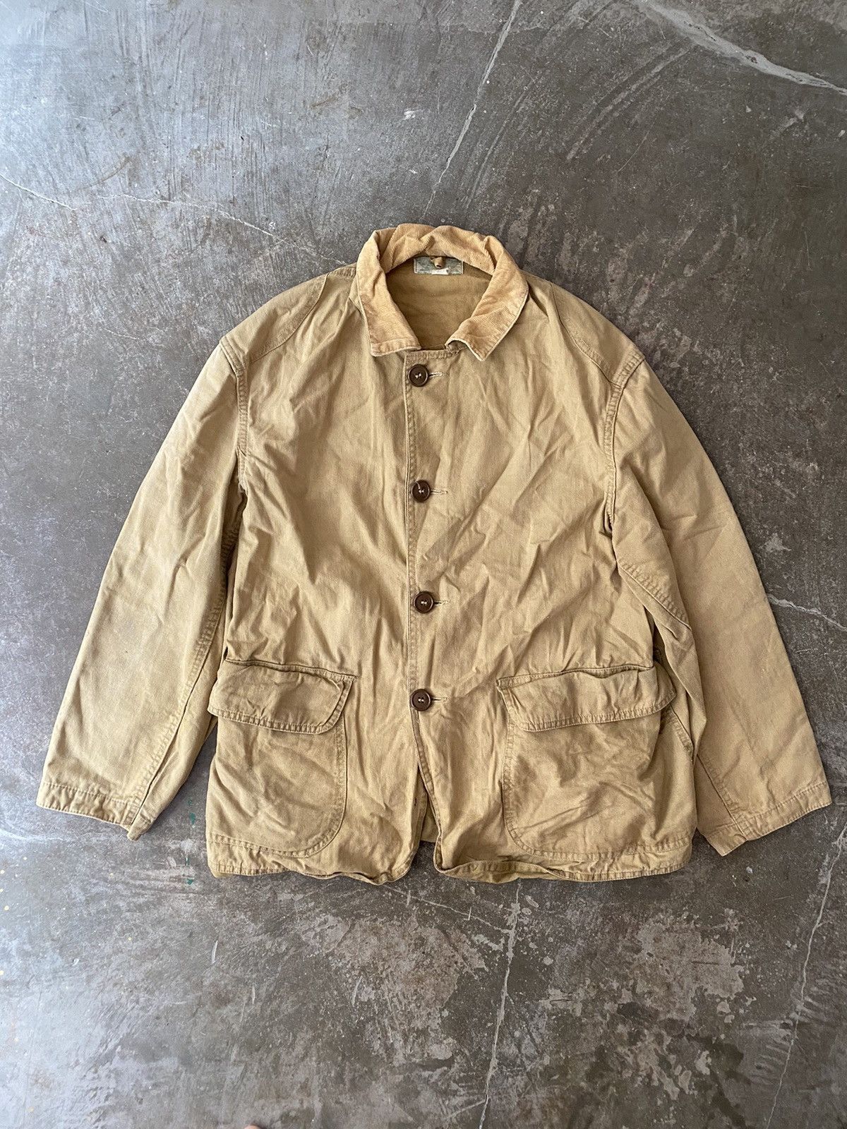 Vintage Vintage JC Higgins Hunting Jacket Kapital RRL Orgueil 45rpm Size US XL / EU 56 / 4 - 1 Thumbnail