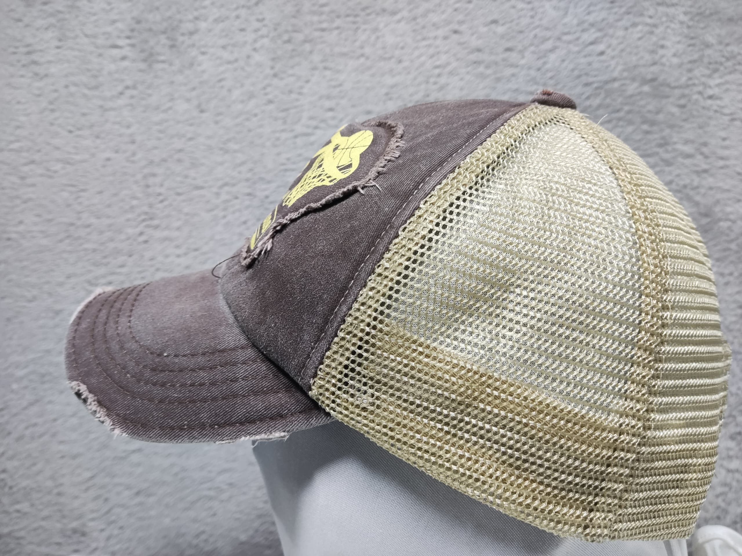 Vintage Vintage Distressed Attention Trucker Hat Point Getter Size ONE SIZE - 2 Thumbnail