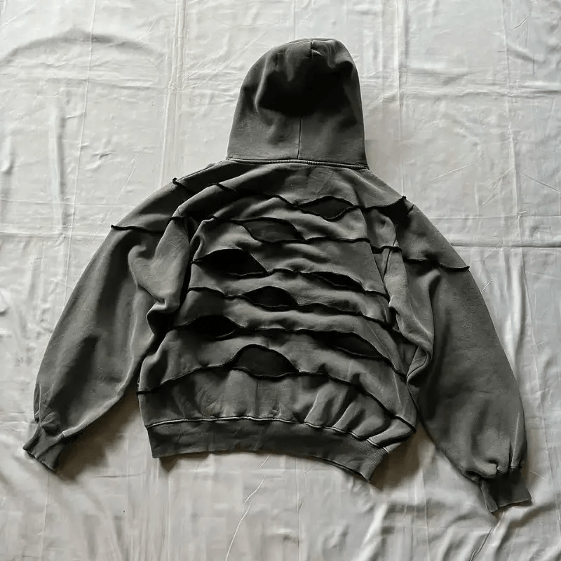 Japanese Brand × Vintage Hip Hop Street Retro Eyes Loose Hooded Sweatshirt Size US L / EU 52-54 / 3 - 2 Thumbnail