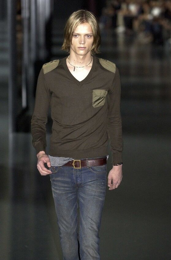 Dior SS05 “Beck/Untitled” D Point Belt sz 95 - hedi slimane Size ONE SIZE - 9 Thumbnail