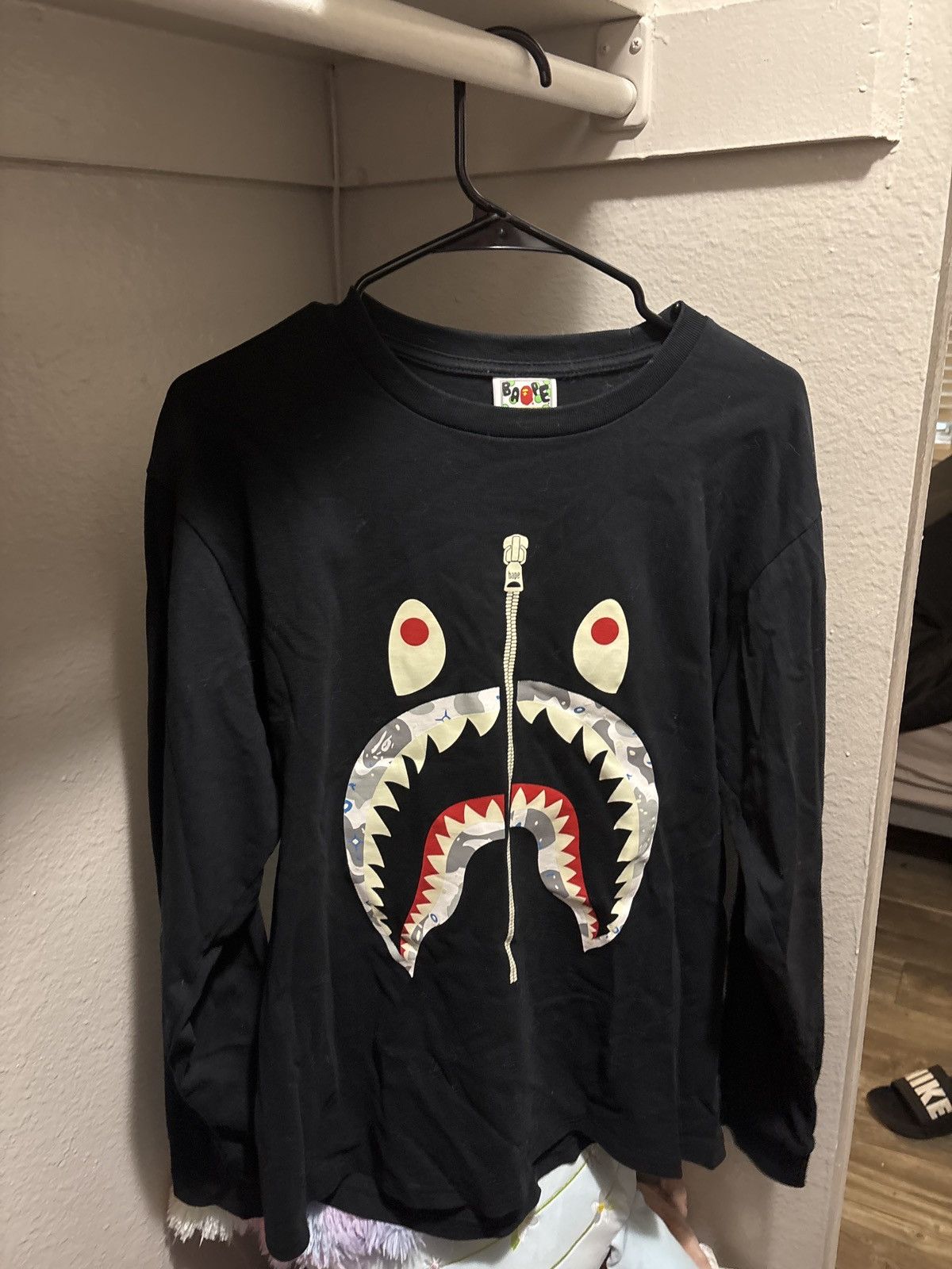 Bape Bape space camo long sleeve Size US L / EU 52-54 / 3 - 1 Thumbnail