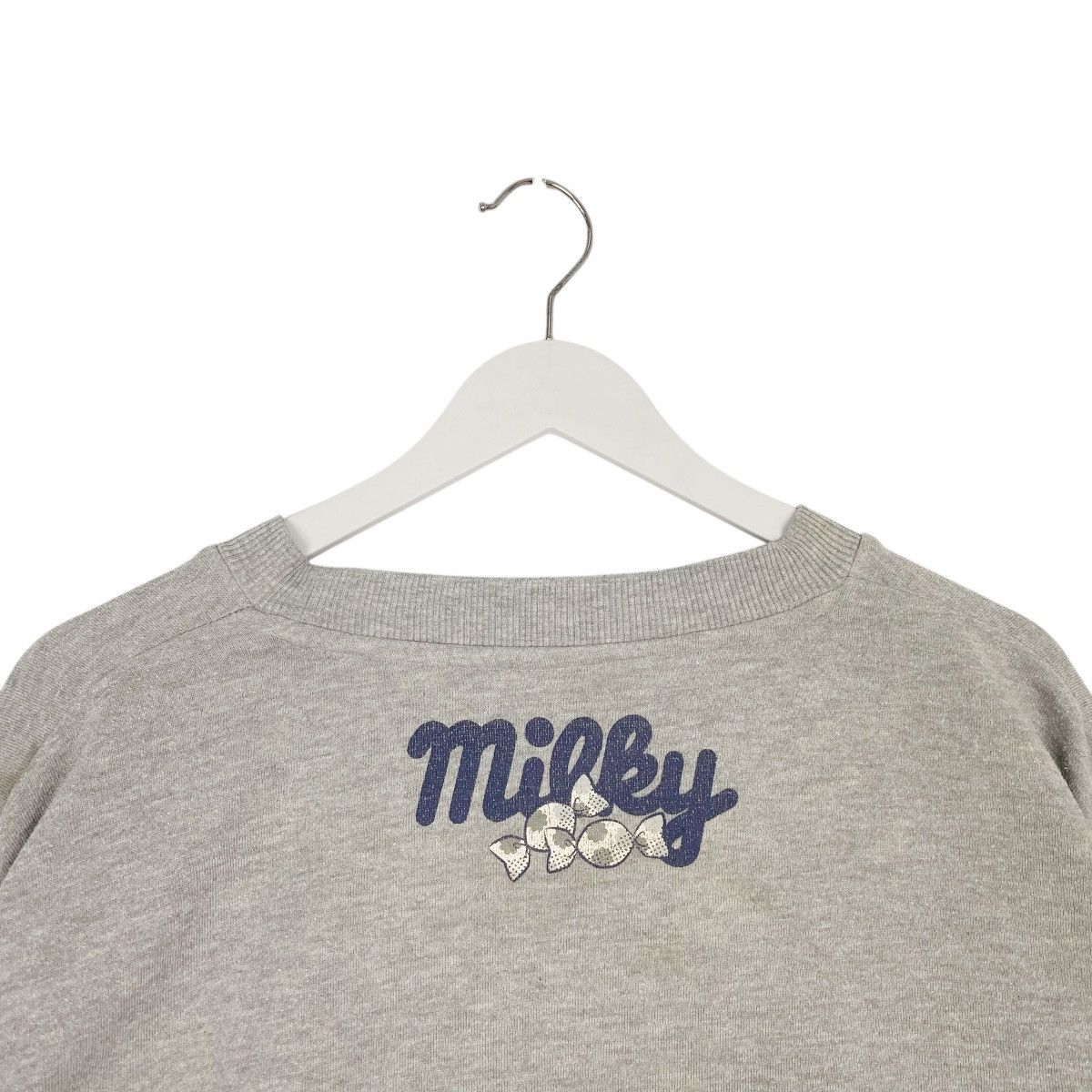 Other Vintage Milky Peko Sweatshirt Crewneck Grey Big Logo Size 4L Size US L / EU 52-54 / 3 - 5 Thumbnail