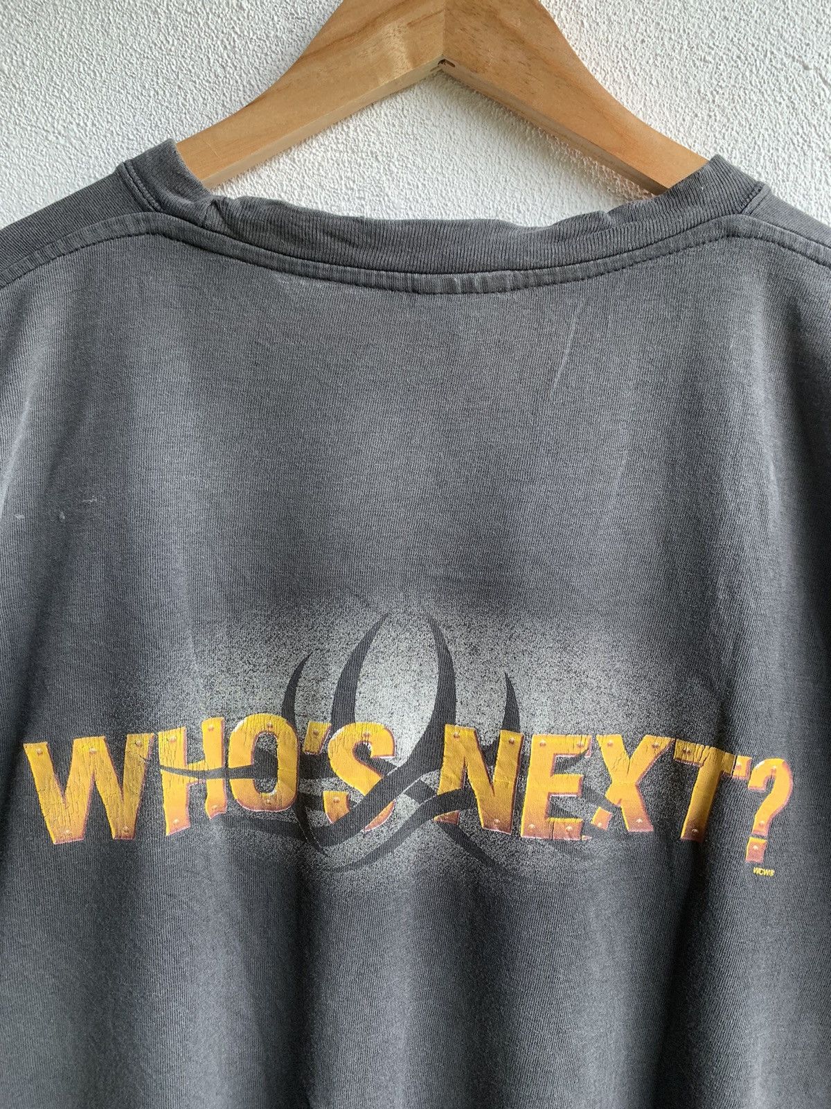 Vintage × WWF Vintage Distressed Goldberg “who’s next” T shirts Size US L / EU 52-54 / 3 - 4 Thumbnail