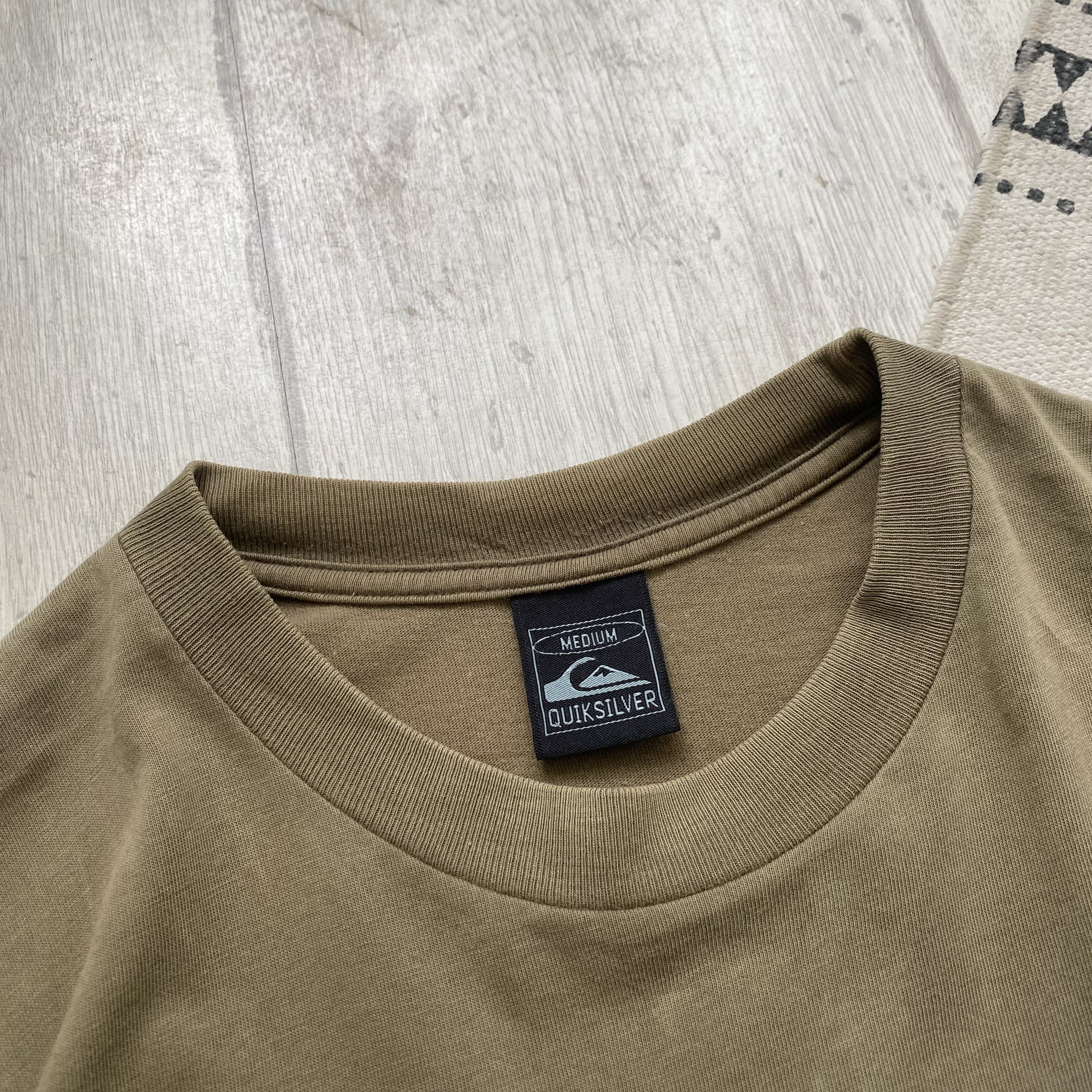 Quiksilver 🦏 Vintage 90s Faded Quiksilver tee big logo Skster Surfer Size US M / EU 48-50 / 2 - 5 Thumbnail