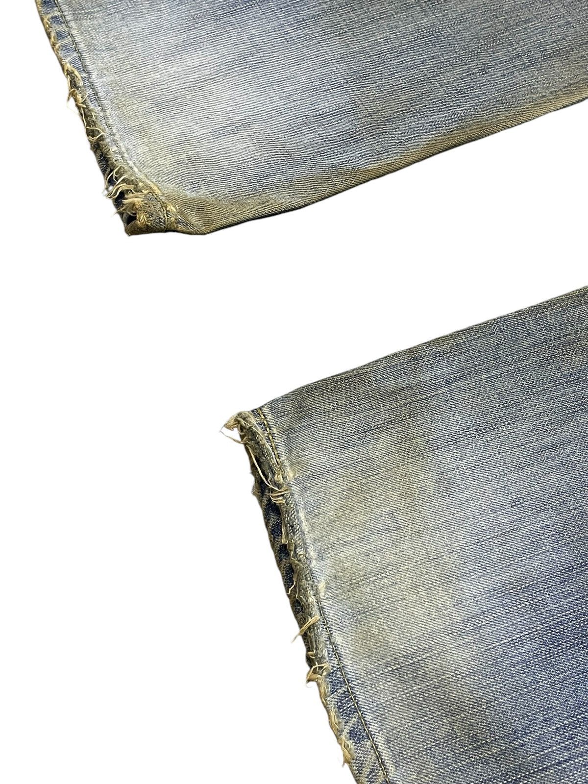 Edwin × Hysteric Glamour Edwin 503Z Muddy Wash Rusty Trashed Loose Jeans Size US 31 - 12 Thumbnail