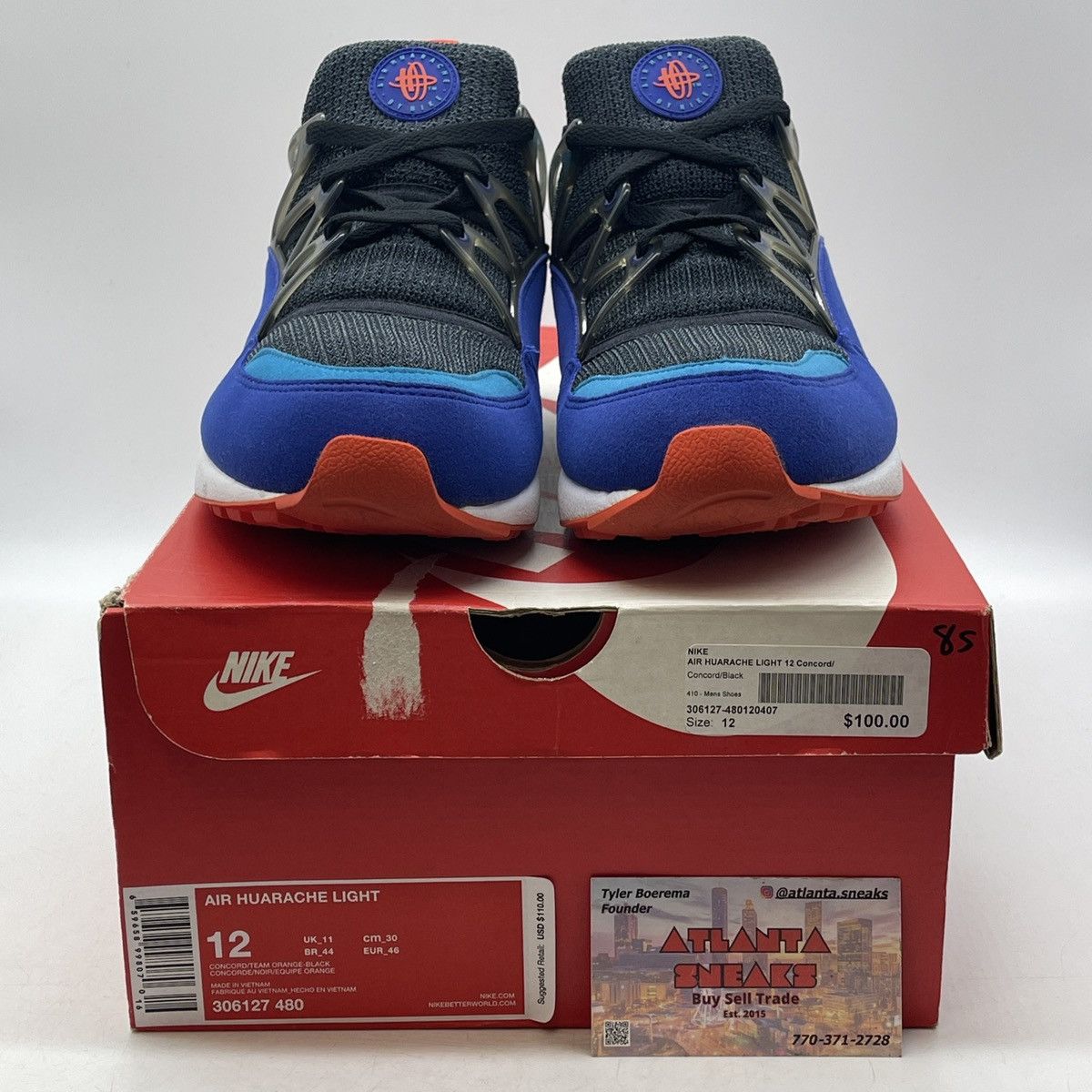 Nike huarache light ultramarine