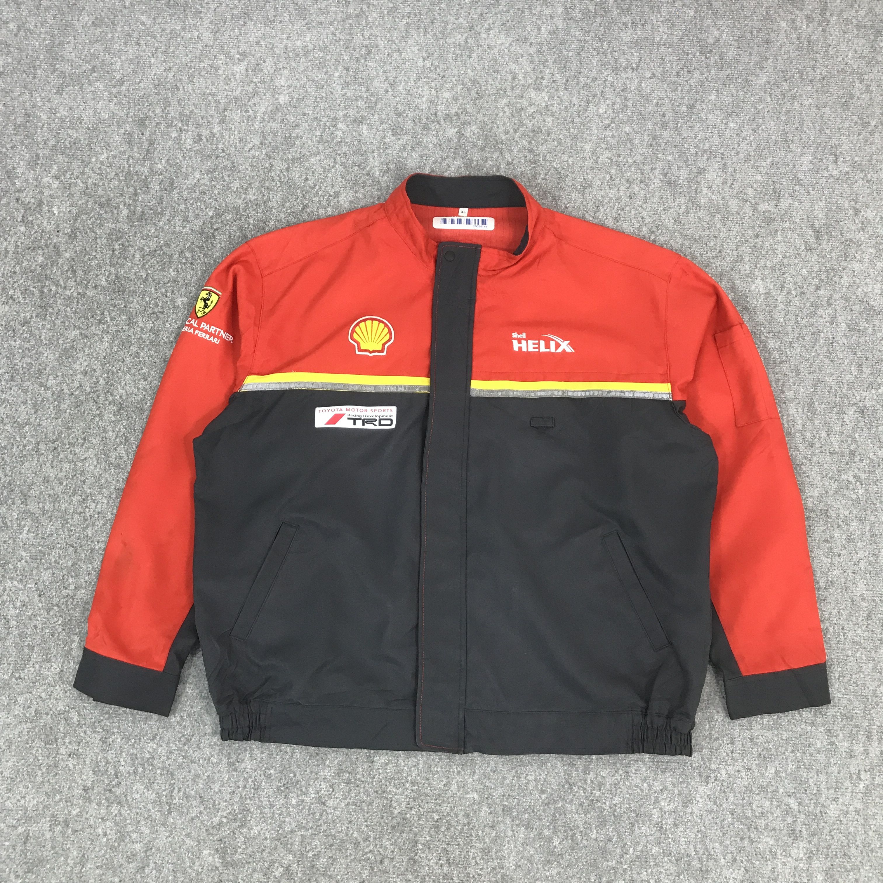 Japanese Brand × Sports Specialties SHELL HELIX X TOYOTA MOTORSPORTS RACING DEVELOPMENT JACKET Size US XL / EU 56 / 4 - 2 Thumbnail