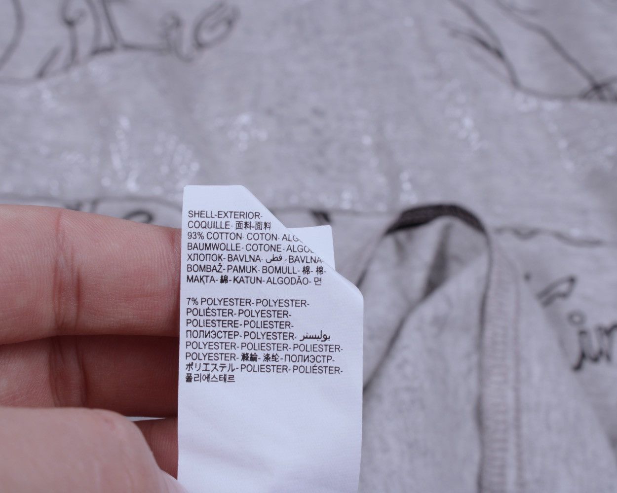 Designer × Desigual DESIGUAL Printed Big Dream A-Line Gray Cotton Blend Dress Size L / US 10 / IT 46 - 14 Thumbnail