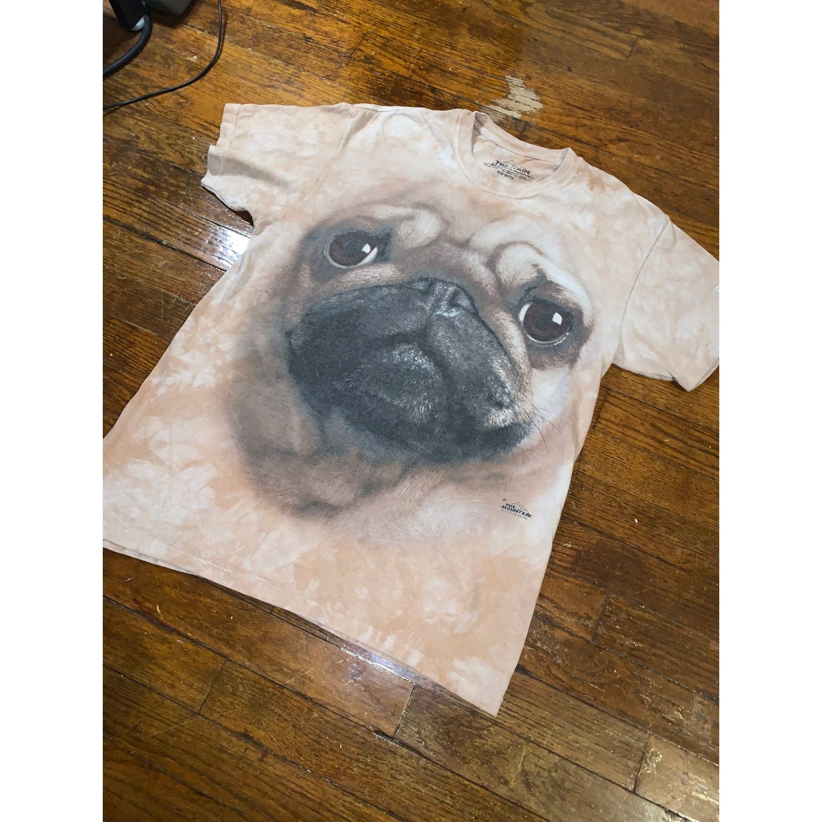 The Mountain The Mountain Pug Face All Over Print T Shirt USA Medium Size US M / EU 48-50 / 2 - 5 Thumbnail