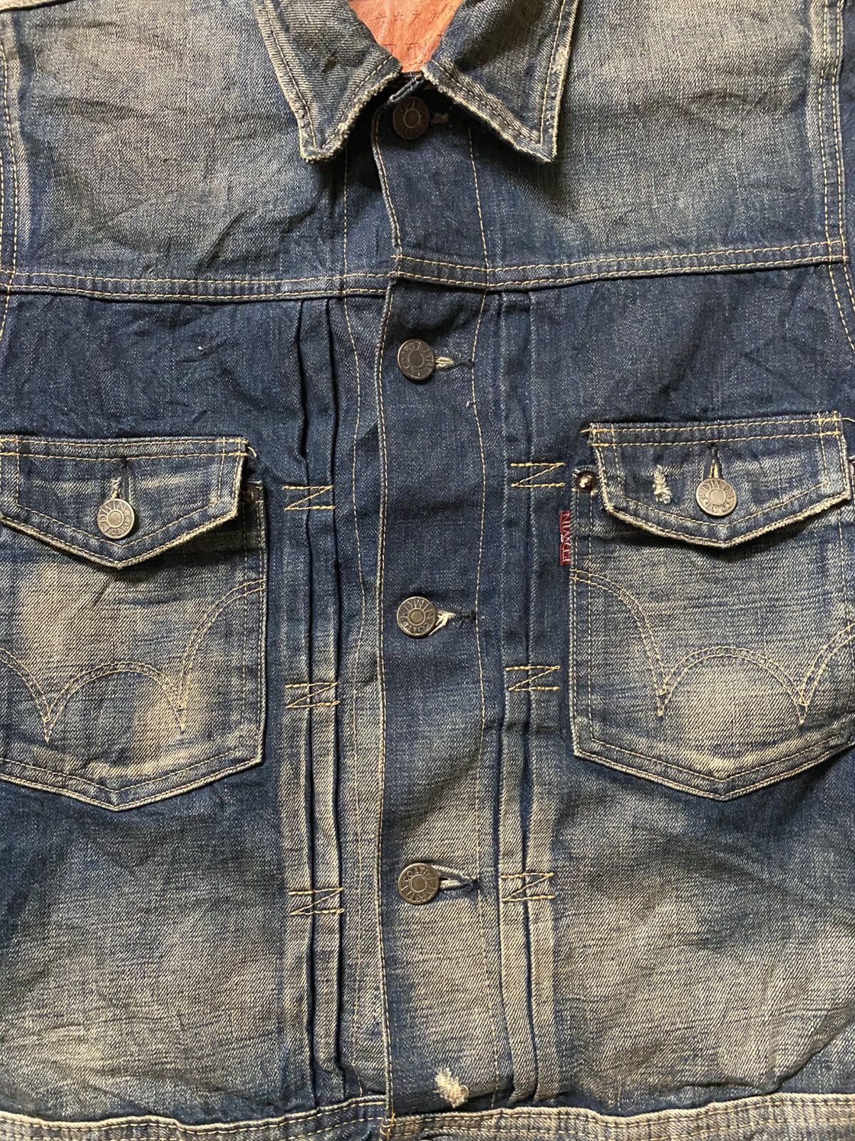 Edwin Edwin type 2 denim trucker jacket Size US M / EU 48-50 / 2 - 3 Thumbnail
