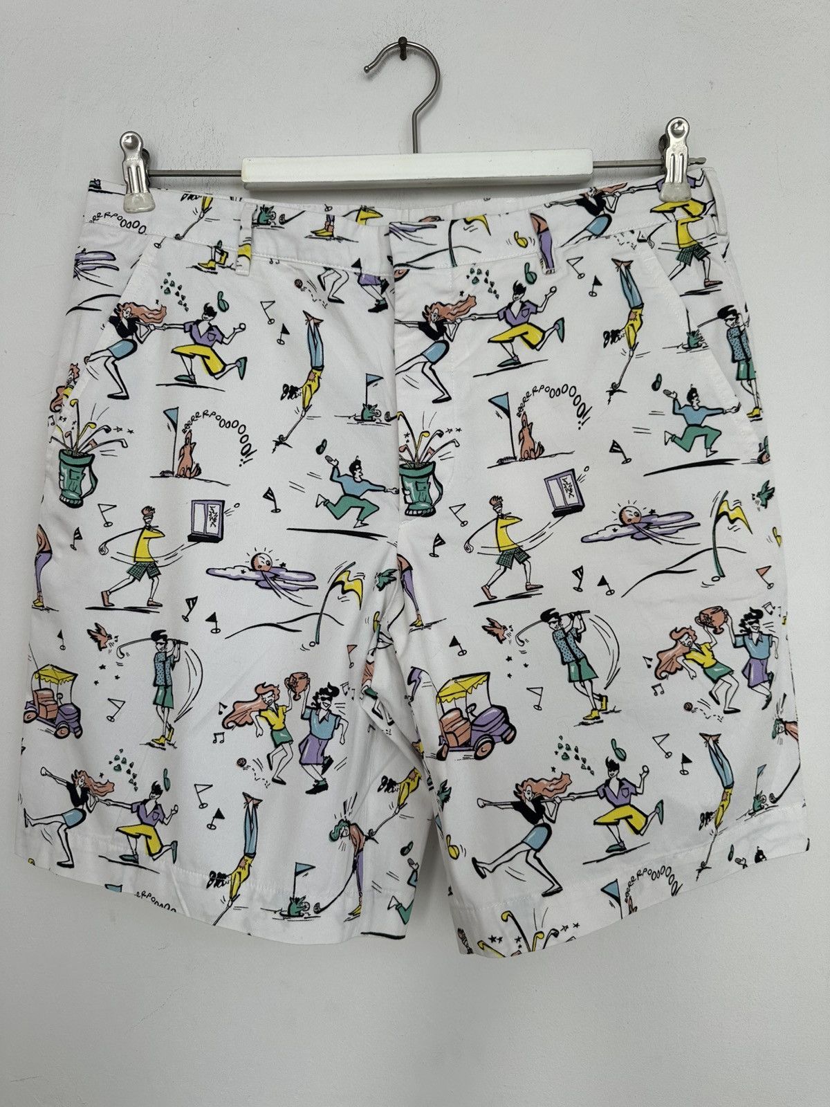 Prada Prada Golf Archive 2011 shorts Size US 32 / EU 48 - 1 Thumbnail