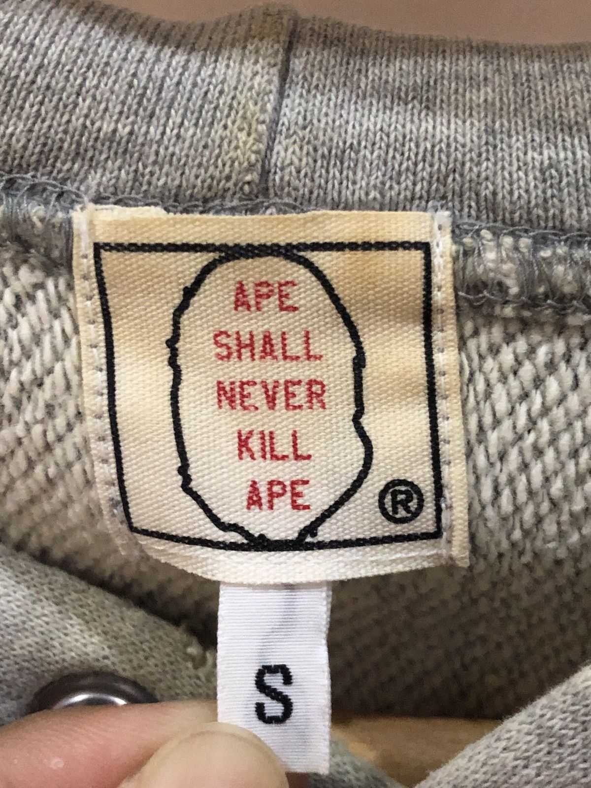 Bape OG Cash Money Record Angry Ape Bape Jewelry Pullover Hoodie Size US S / EU 44-46 / 1 - 9 Thumbnail